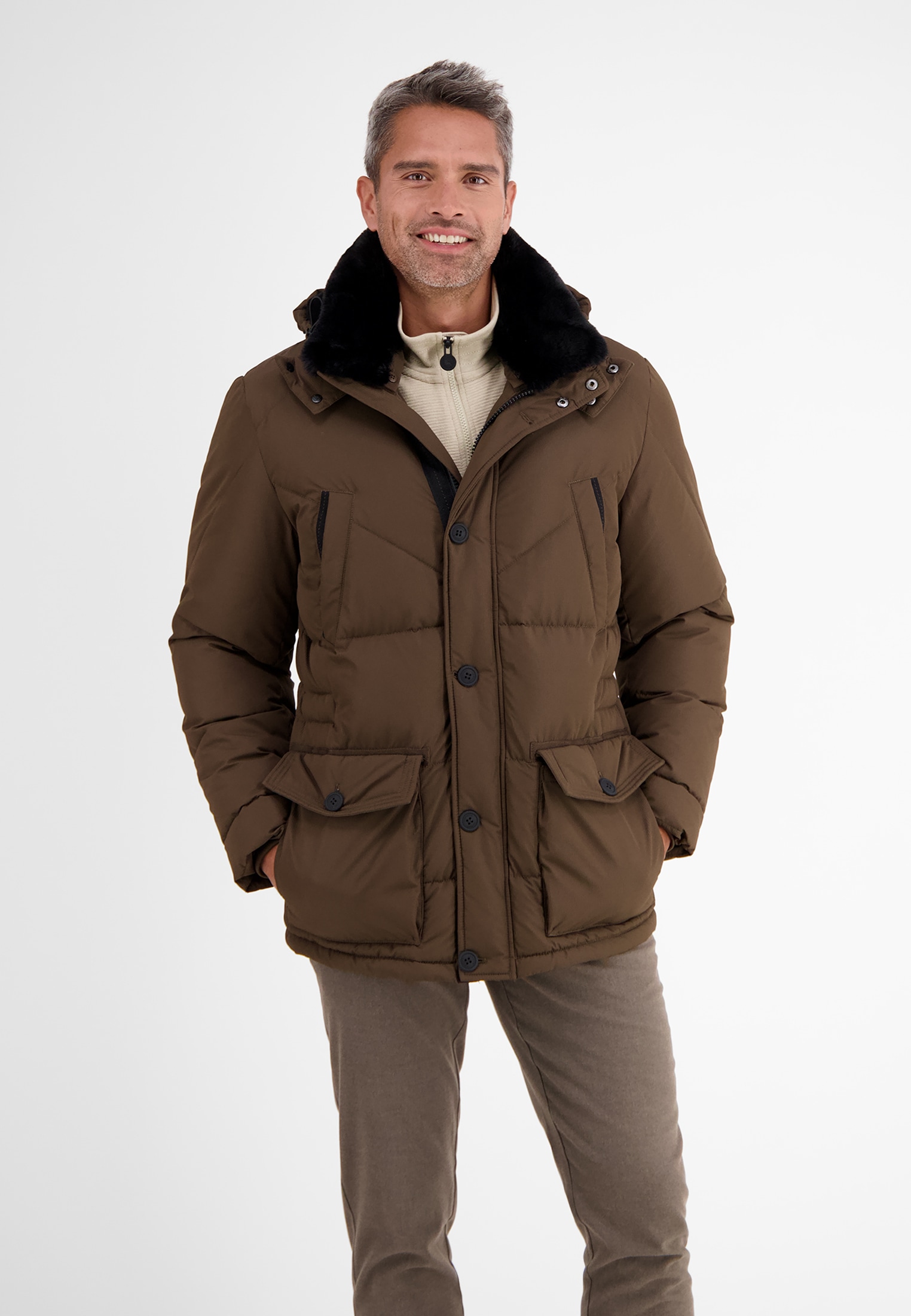 LERROS Parka "LERROS Funktionaler Winterparka" günstig online kaufen