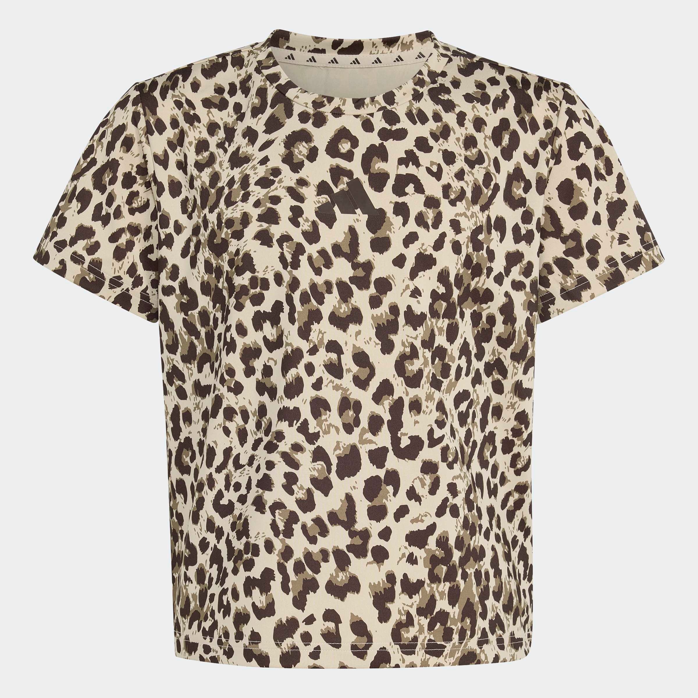 adidas Sportswear T-Shirt »SAISONALES SPORT-, ANIMALPRINT« für Kinder, mit Rundhalsausschnitt, ohne Verschluss, aus Polyester