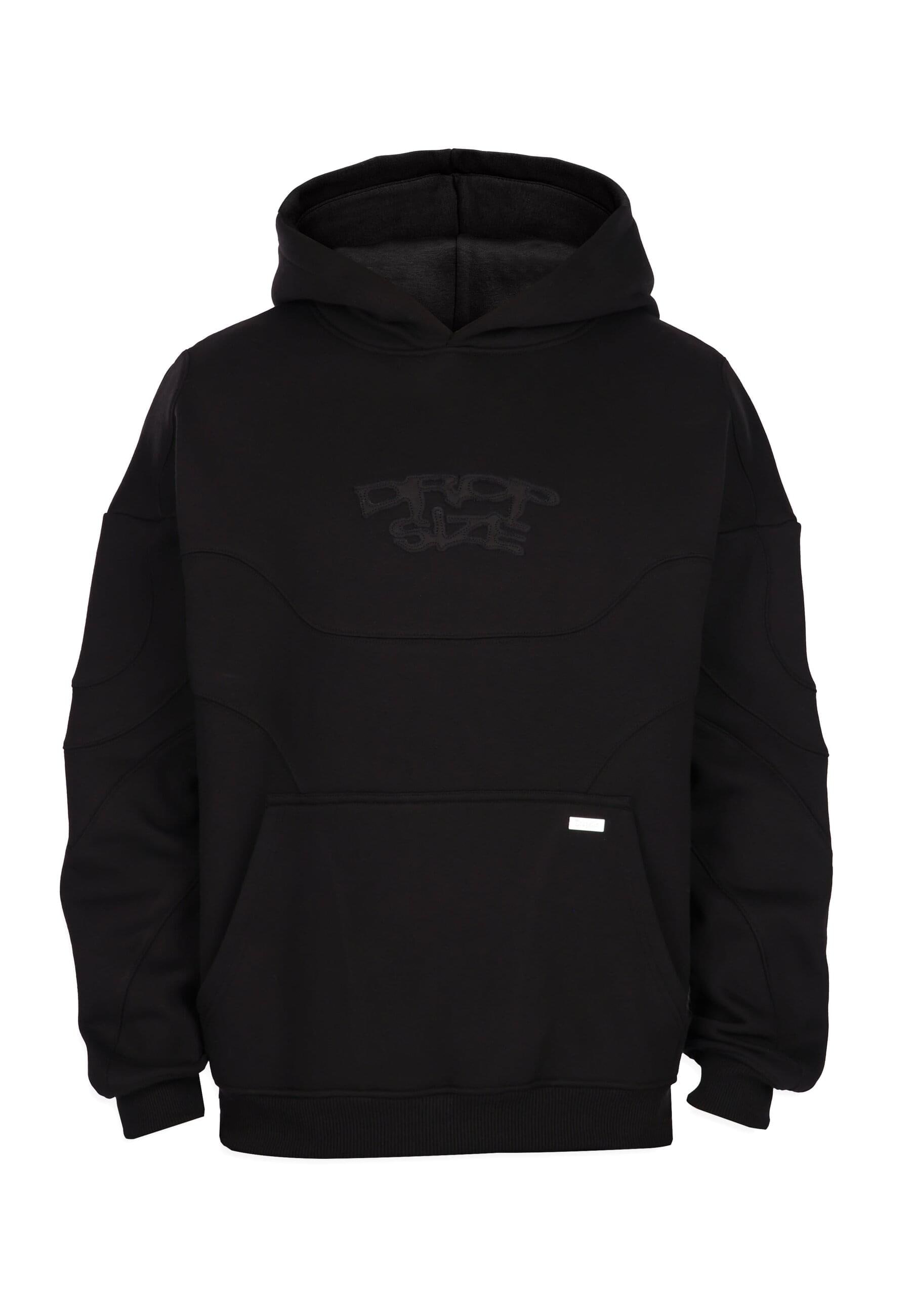 Dropsize Kapuzensweatshirt "Dropsize WAVY SEAM HOODIE", 1 Stk. günstig online kaufen