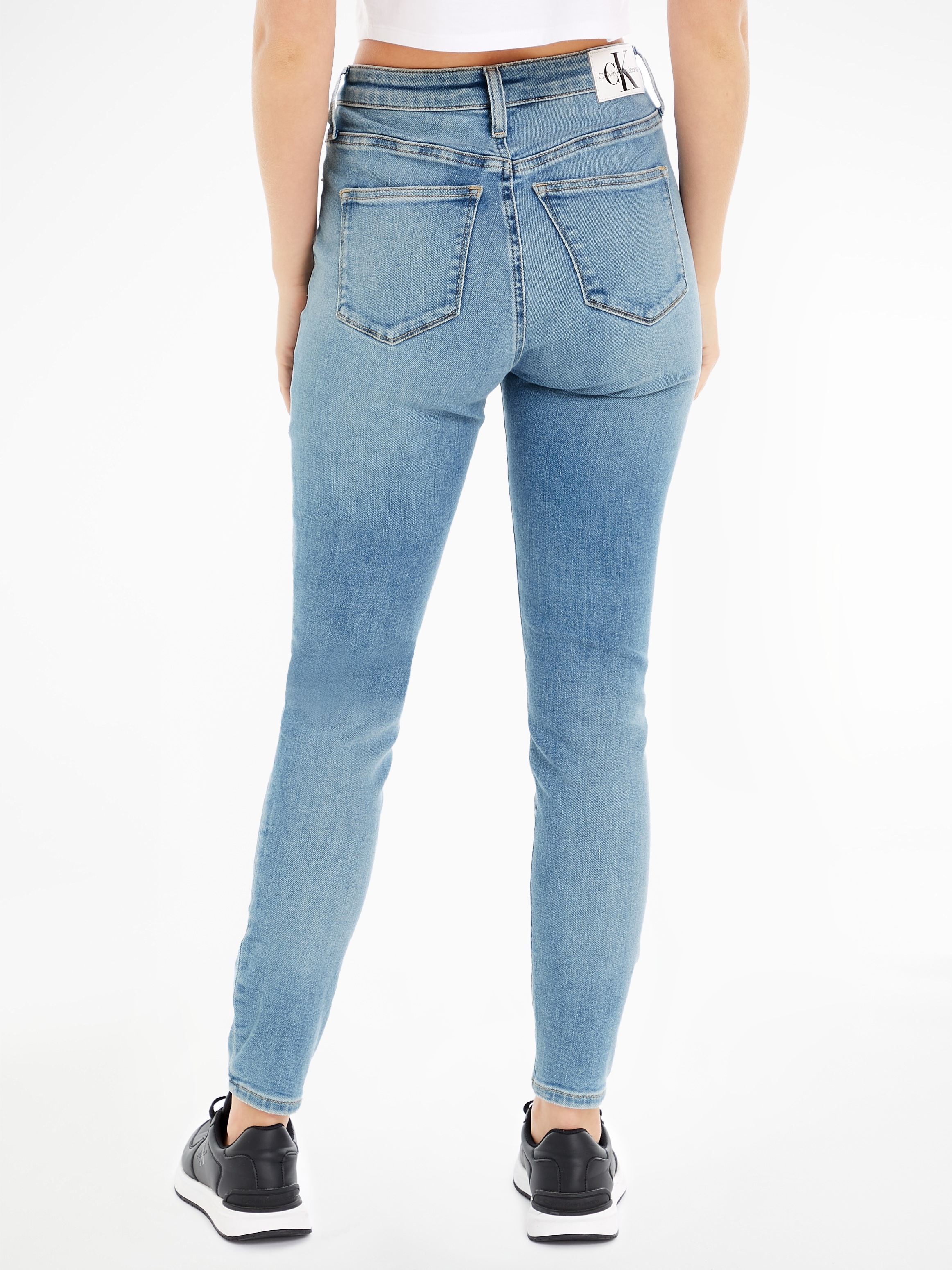 Calvin Klein Jeans Skinny-fit-Jeans »HIGH RISE SUPER SKINNY ANKLE«
