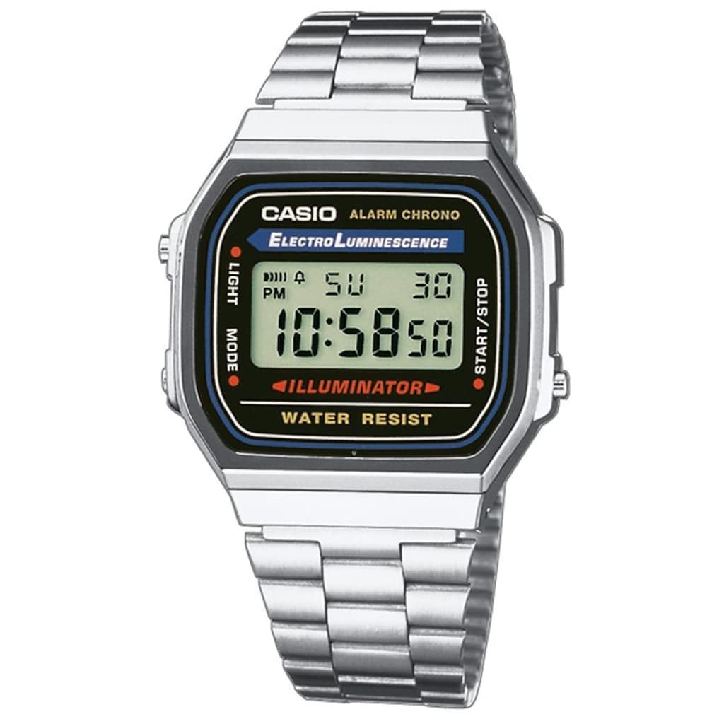 CASIO VINTAGE Chronograph »A168WA-1YES«