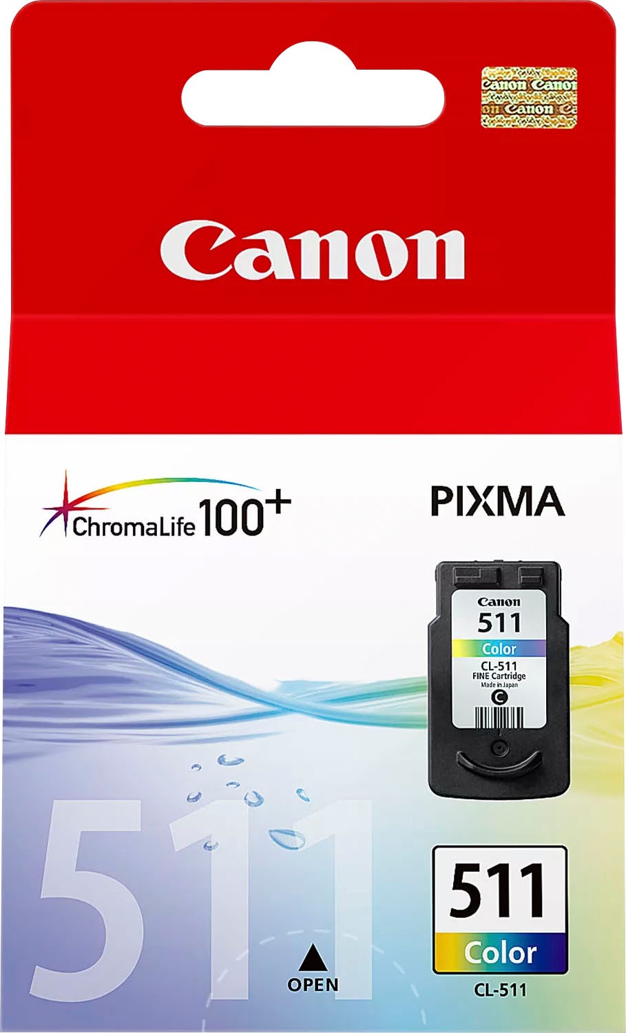 Canon Tintenpatrone »CL-511«, original Druckerpatrone 511 cyan/magenta/gelb