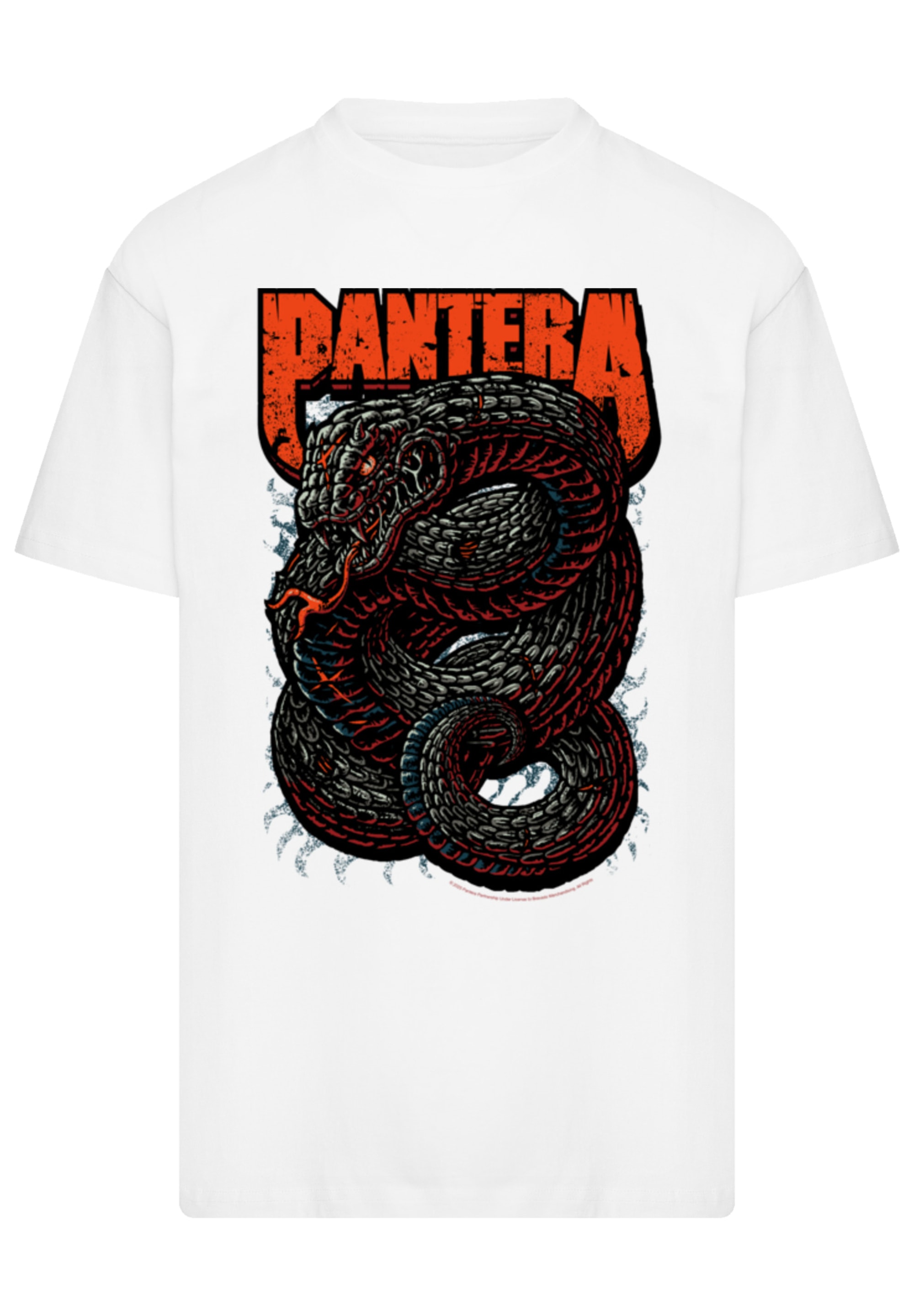 F4NT4STIC T-Shirt »Pantera Venomous Snake«, Premium Qualität