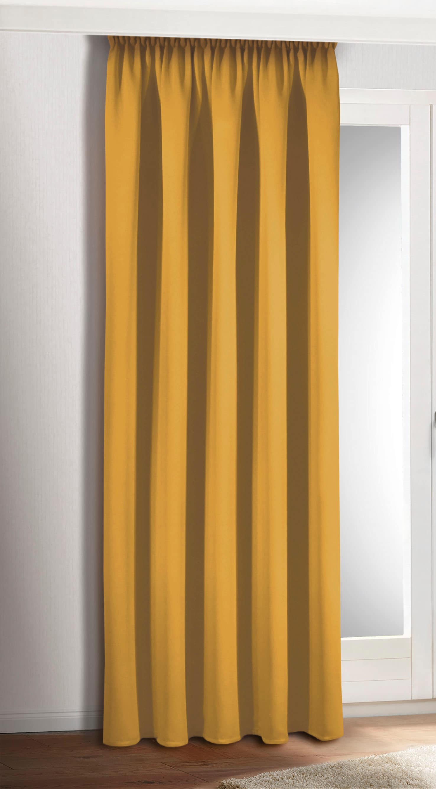 HOMING Vorhang "Bernd" Durchzuglöcher 1 Stk. tlg. Fertigschal günstig online kaufen