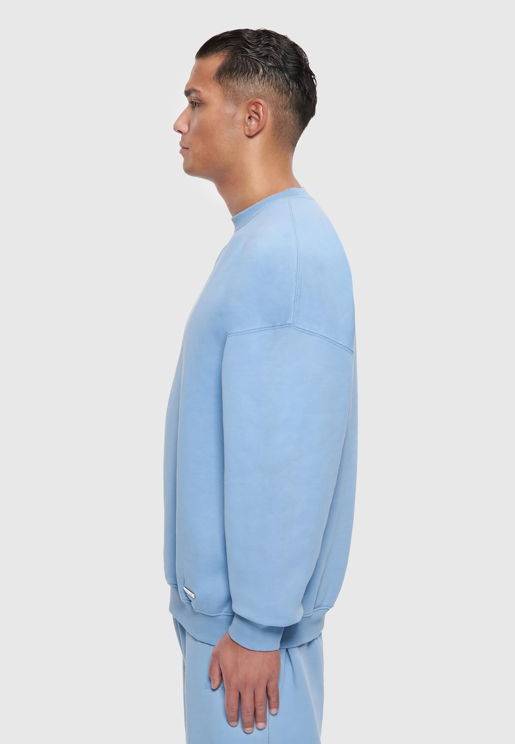 Dropsize Rundhalspullover »Dropsize Herren Bazix Republiq Super Heavy Blank Sweater« 1 Stk.