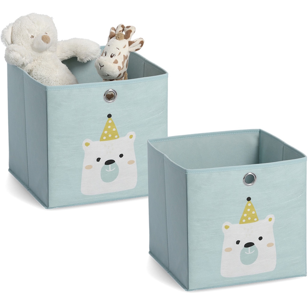 Zeller Present Organizer »Icebear«, (Set, 2 St.)