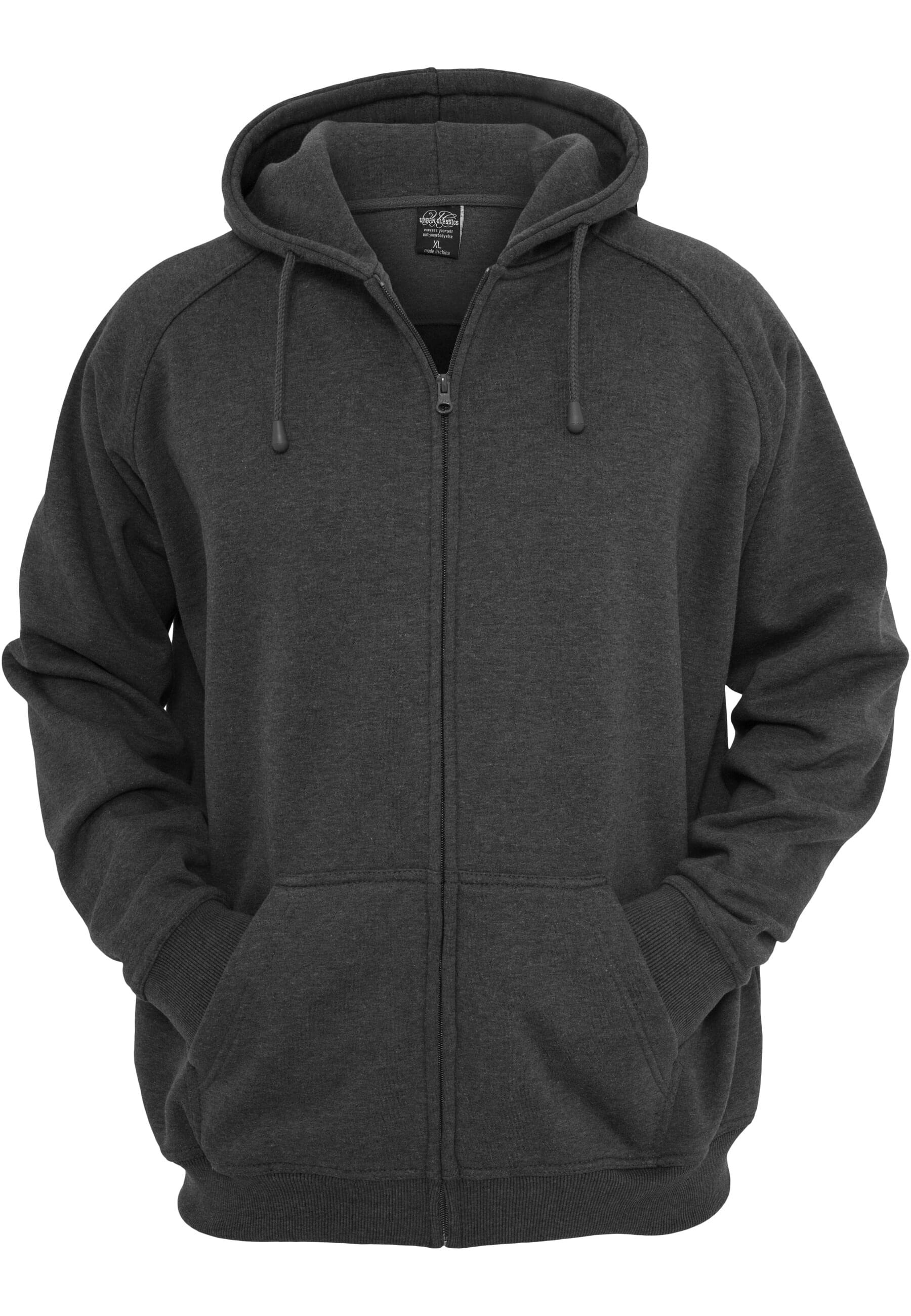 URBAN CLASSICS Sweatjacke "Urban Classics Herren Zip Hoody"