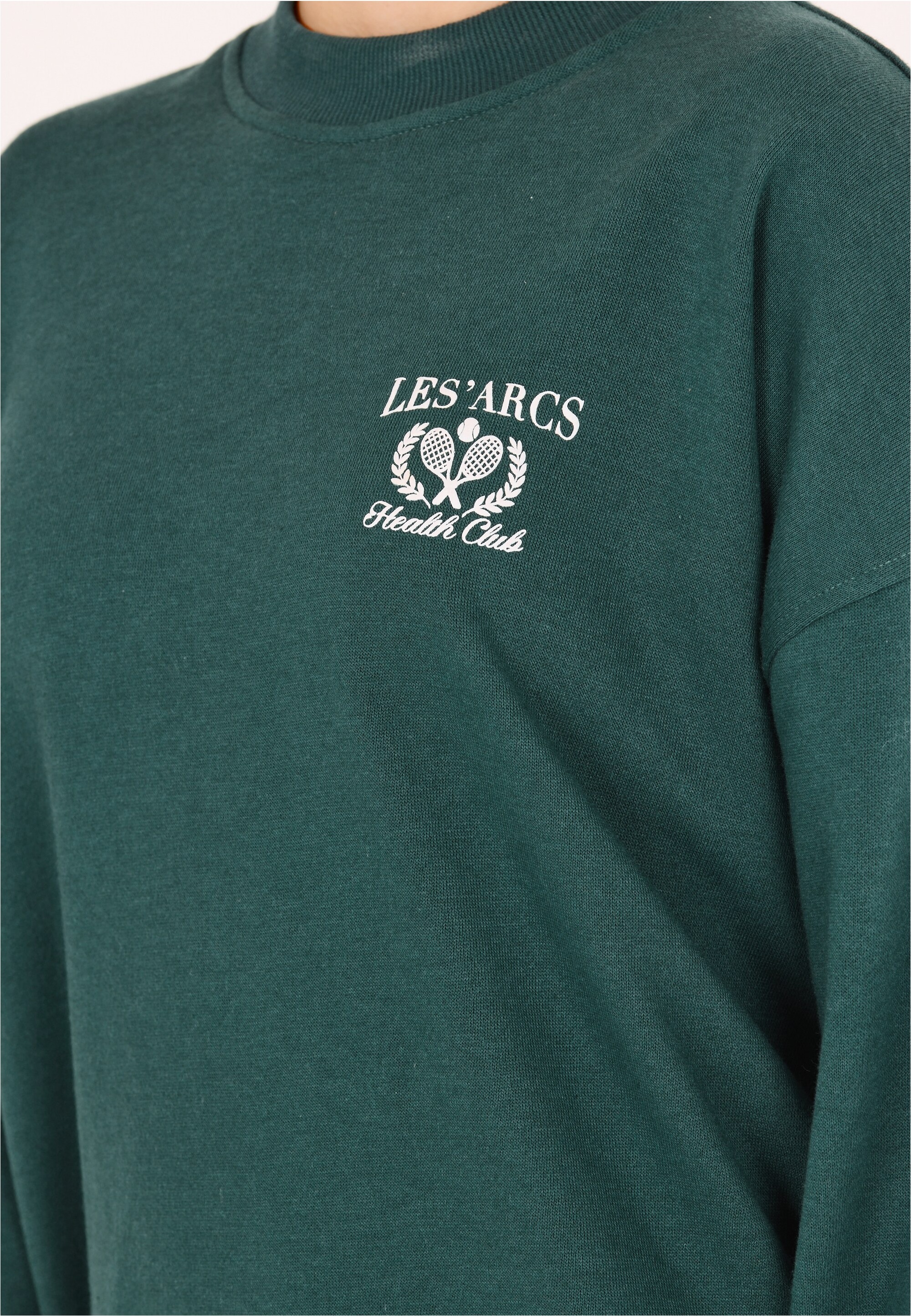 Les'Arcs Sweatshirt »Celinda«, mit lässigem Print und Top-Komfort