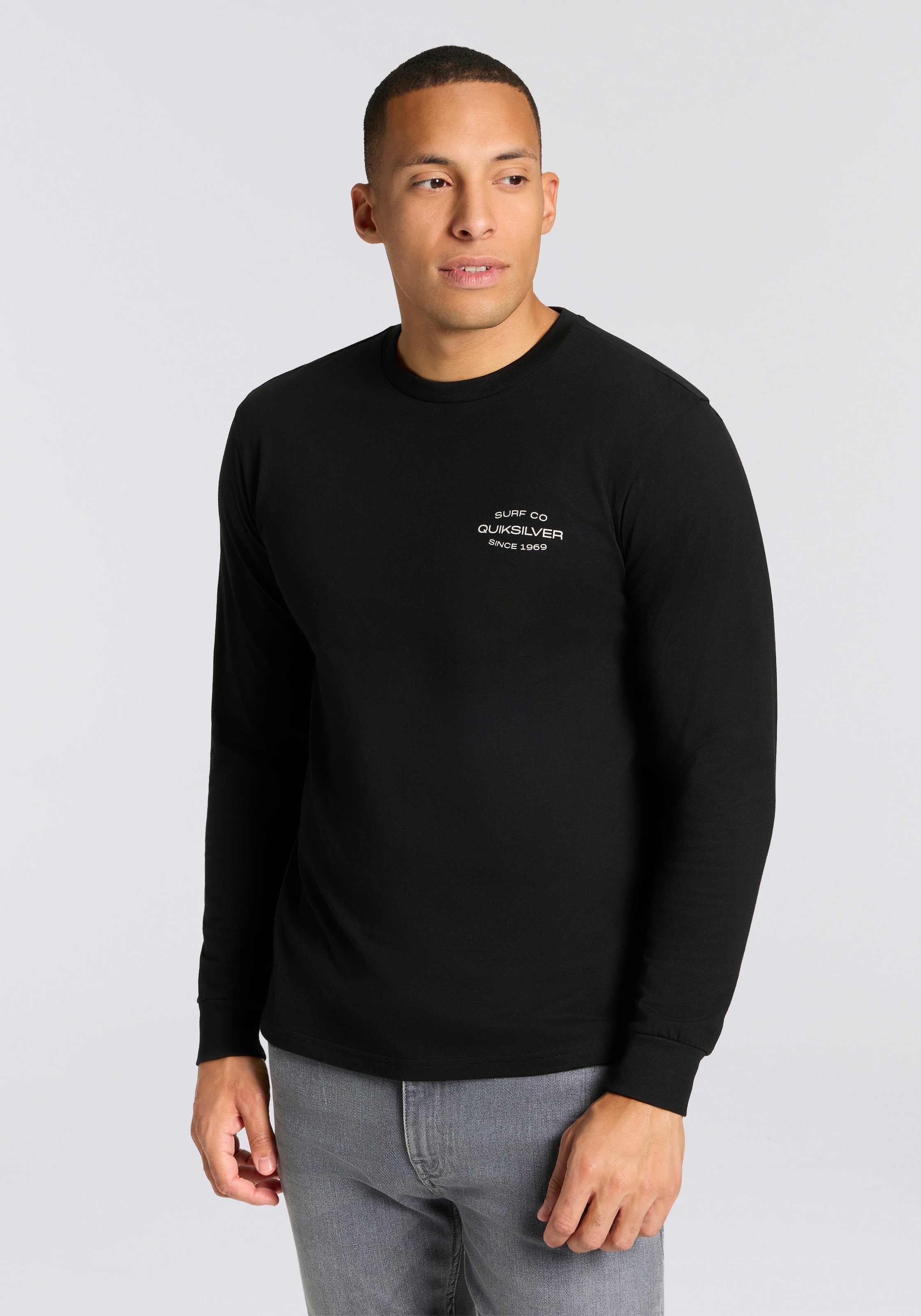 Quiksilver Longsleeve »SURF LOCK UP OMNI LS PACK« 2 Doppelpack mit 2 Teilen, Langarm-Design, aus Baumwolle
