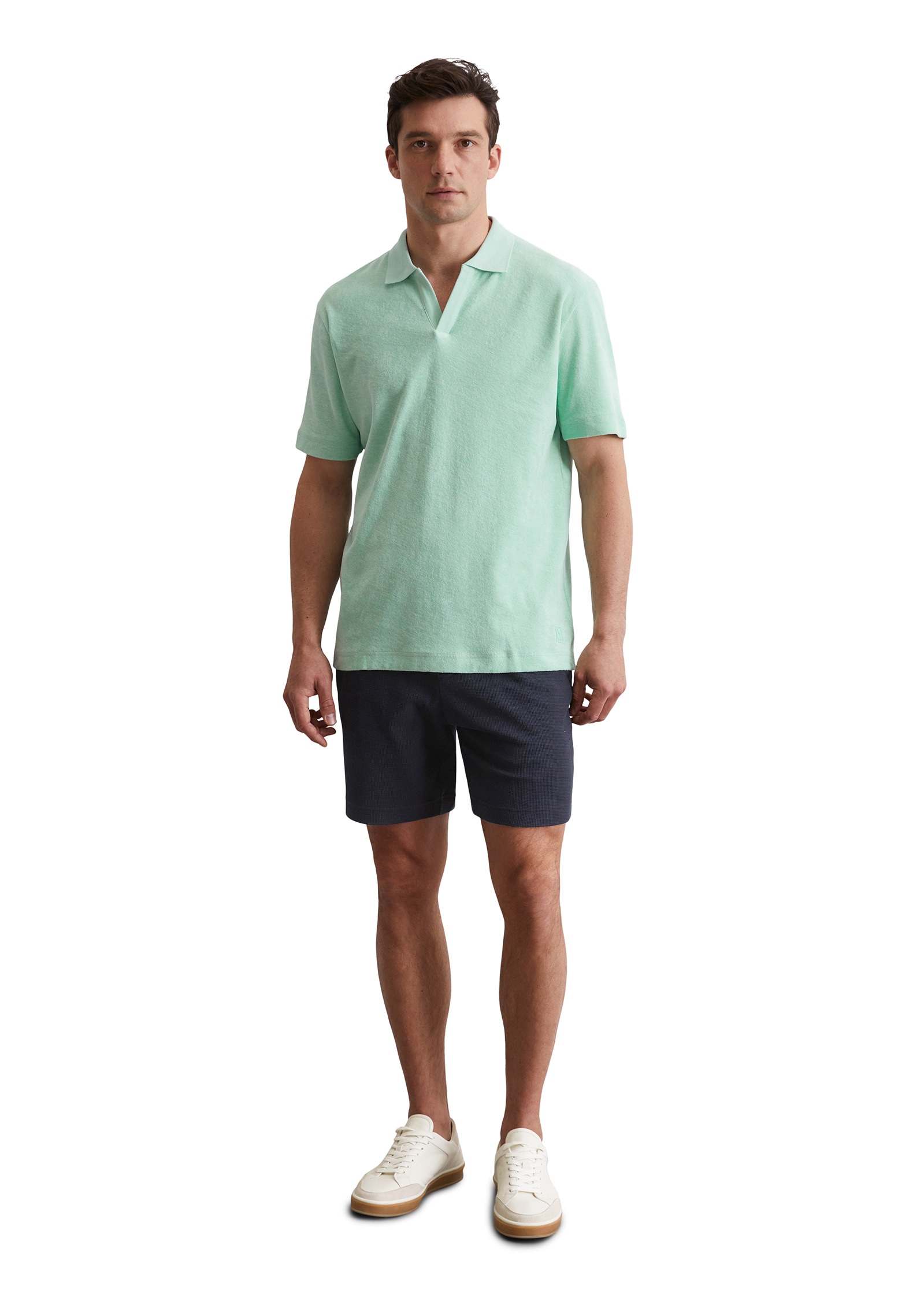 Marc O'Polo Poloshirt »aus Bio-Baumwoll-Frottee«