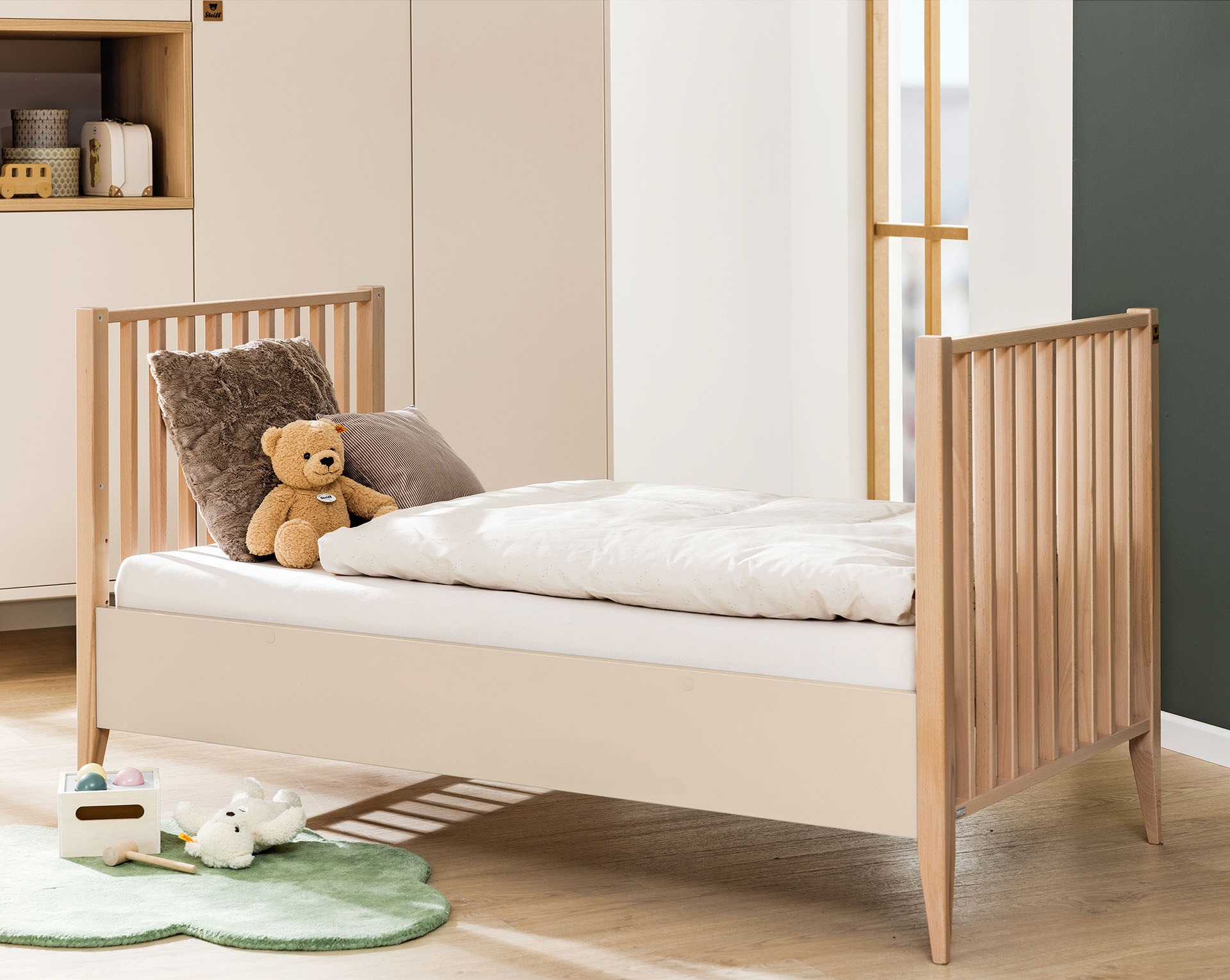 PAIDI Umbauseiten "MILA & BEN Steiff by PAIDI", für den Umbau vom Babybett günstig online kaufen