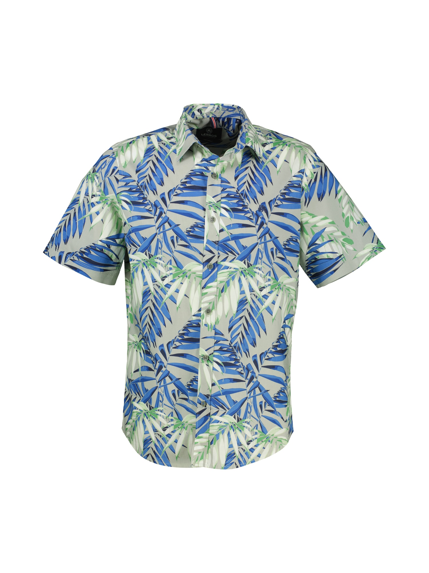 LERROS Kurzarmhemd »LERROS Hawaiihemd, floral gemustert«