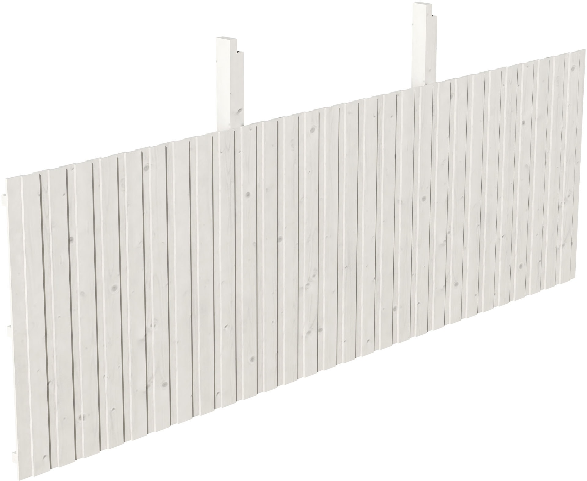 Skan Holz Rückwand Deckelschalung 550 x 180 cm Fichte Weiß günstig online kaufen