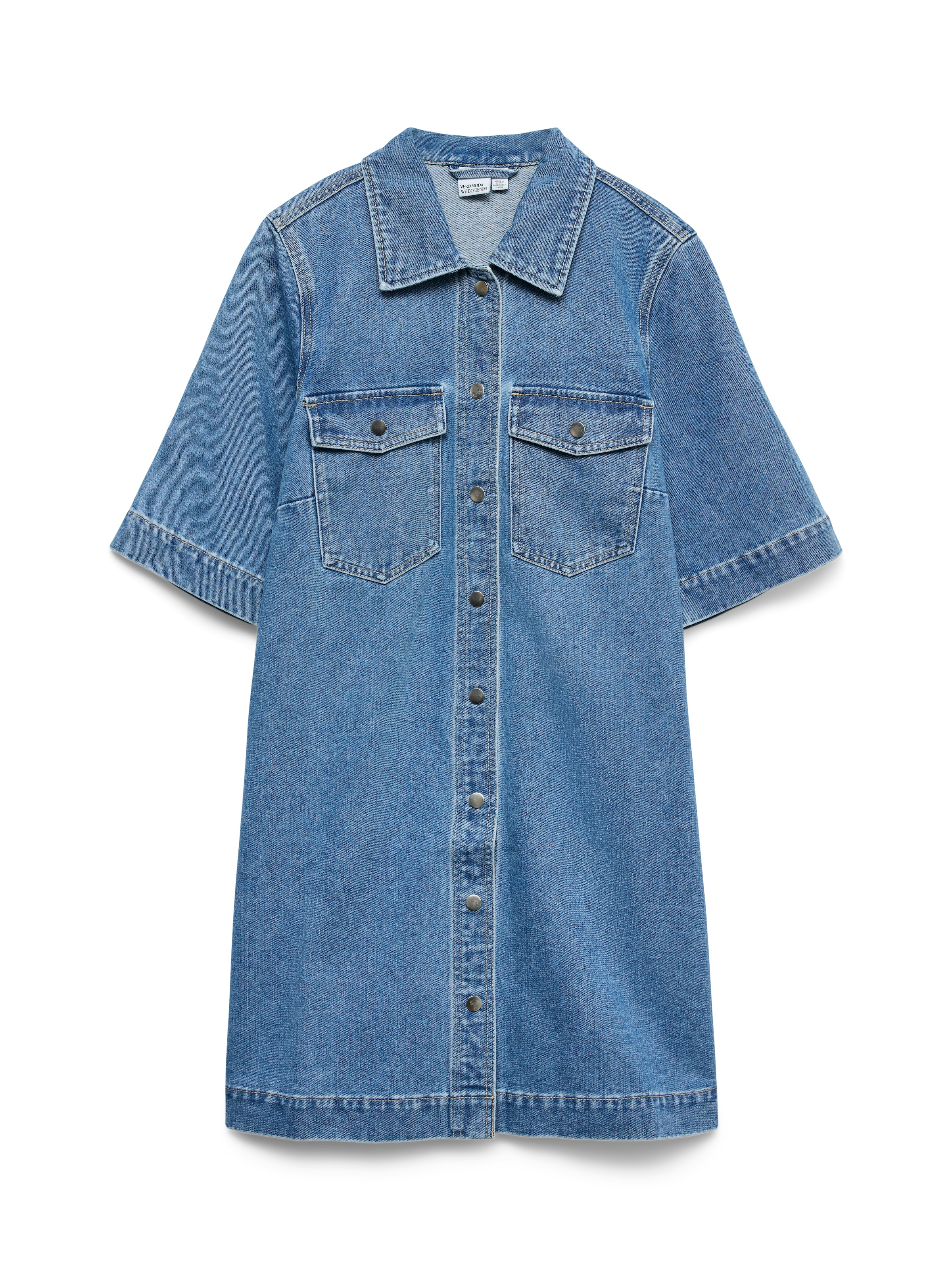 Vero Moda Jeanskleid »VMFENJA 2/4 SHORT DENIM DRESS GA NOOS«