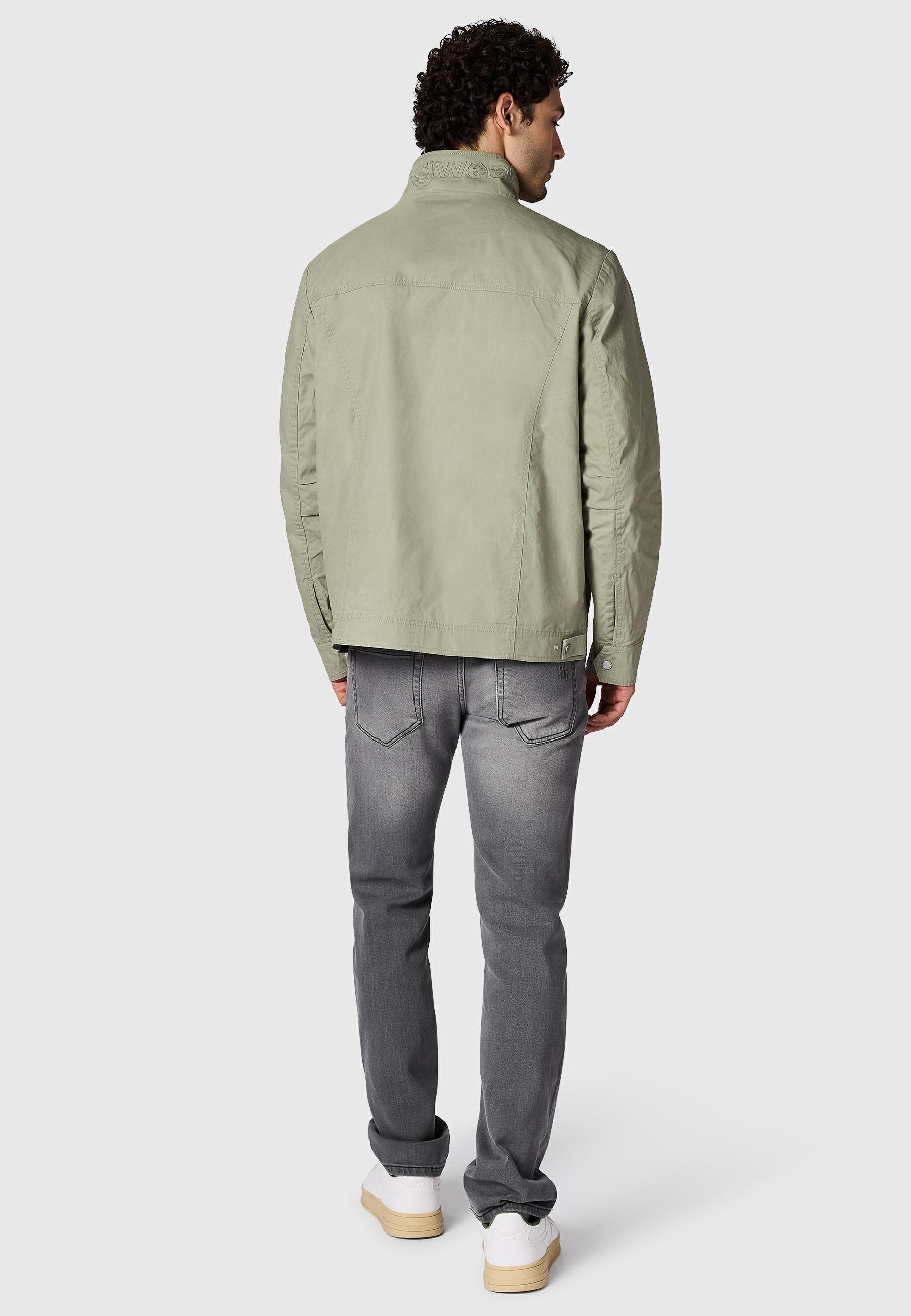 Ragwear Anorak »Murpho Vintage« ohne Kapuze Geradlinige Übergangsjacke mit Brusttaschen