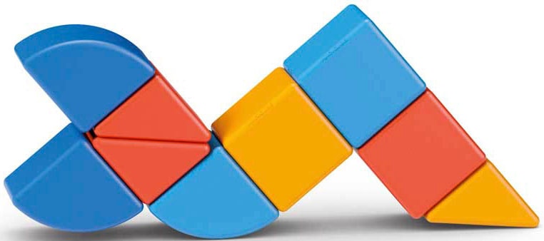 Geomag™ Magnetspielbausteine »GEOMAG™ Magicube Shapes Animals«, (9 St.), Made in Europe