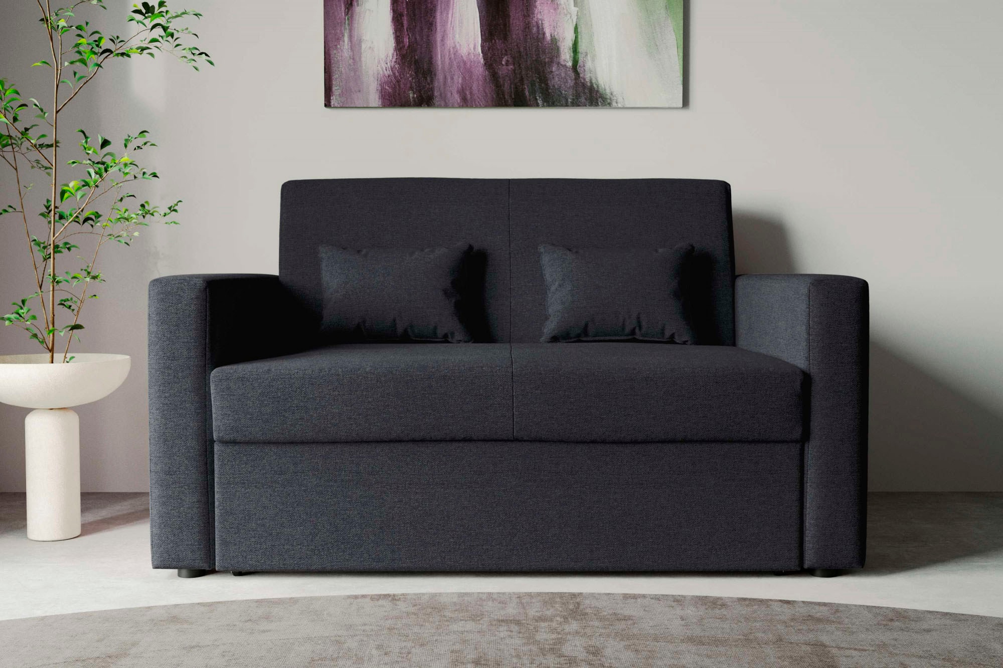 INOSIGN Schlafsofa »Ravena«, kompaktes 2-Sitzer Sofa, mit Bettfunktion  bestellen | BAUR