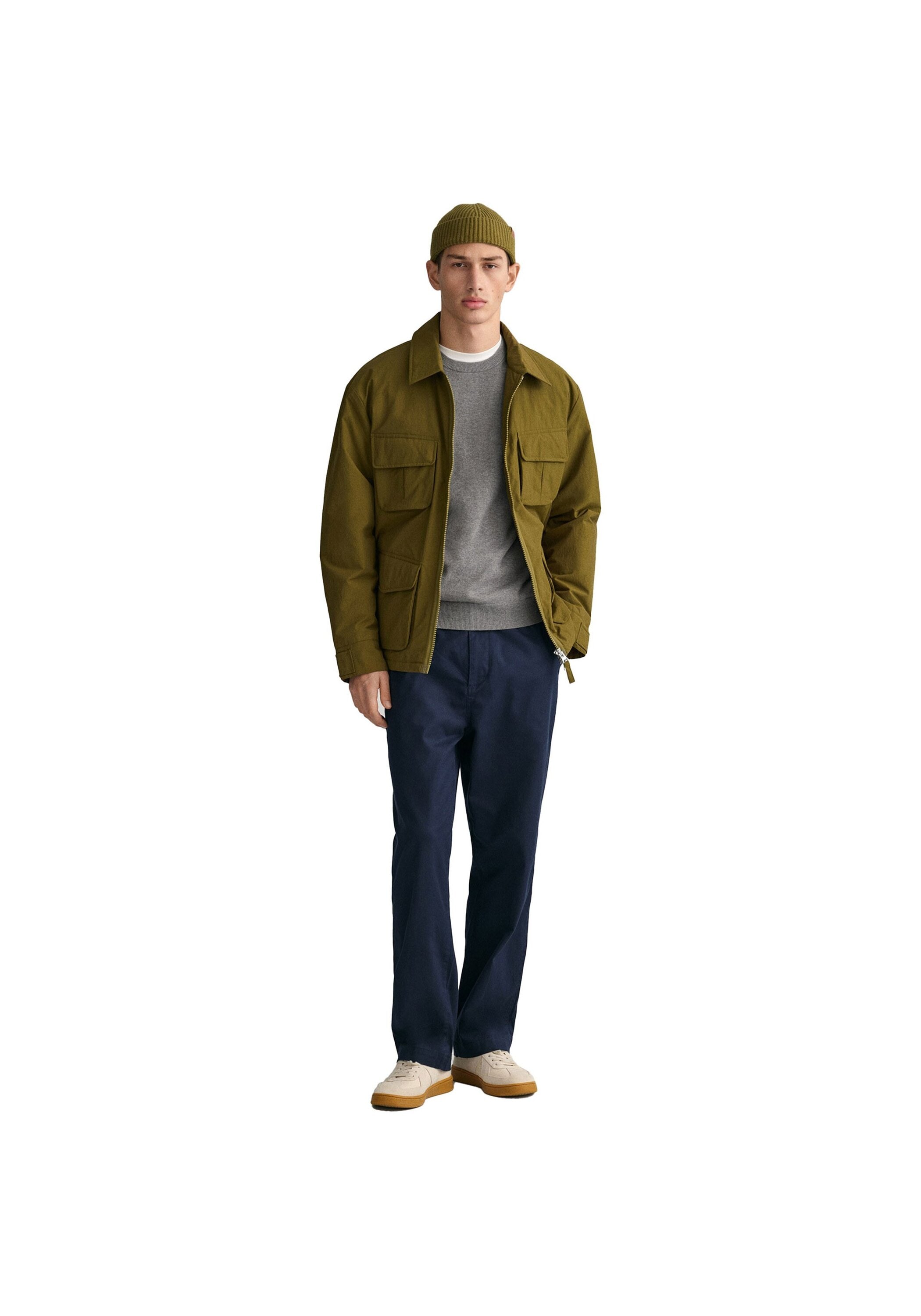 Gant Sweater »Strickpullover CLASSIC COTTON C-NECK«