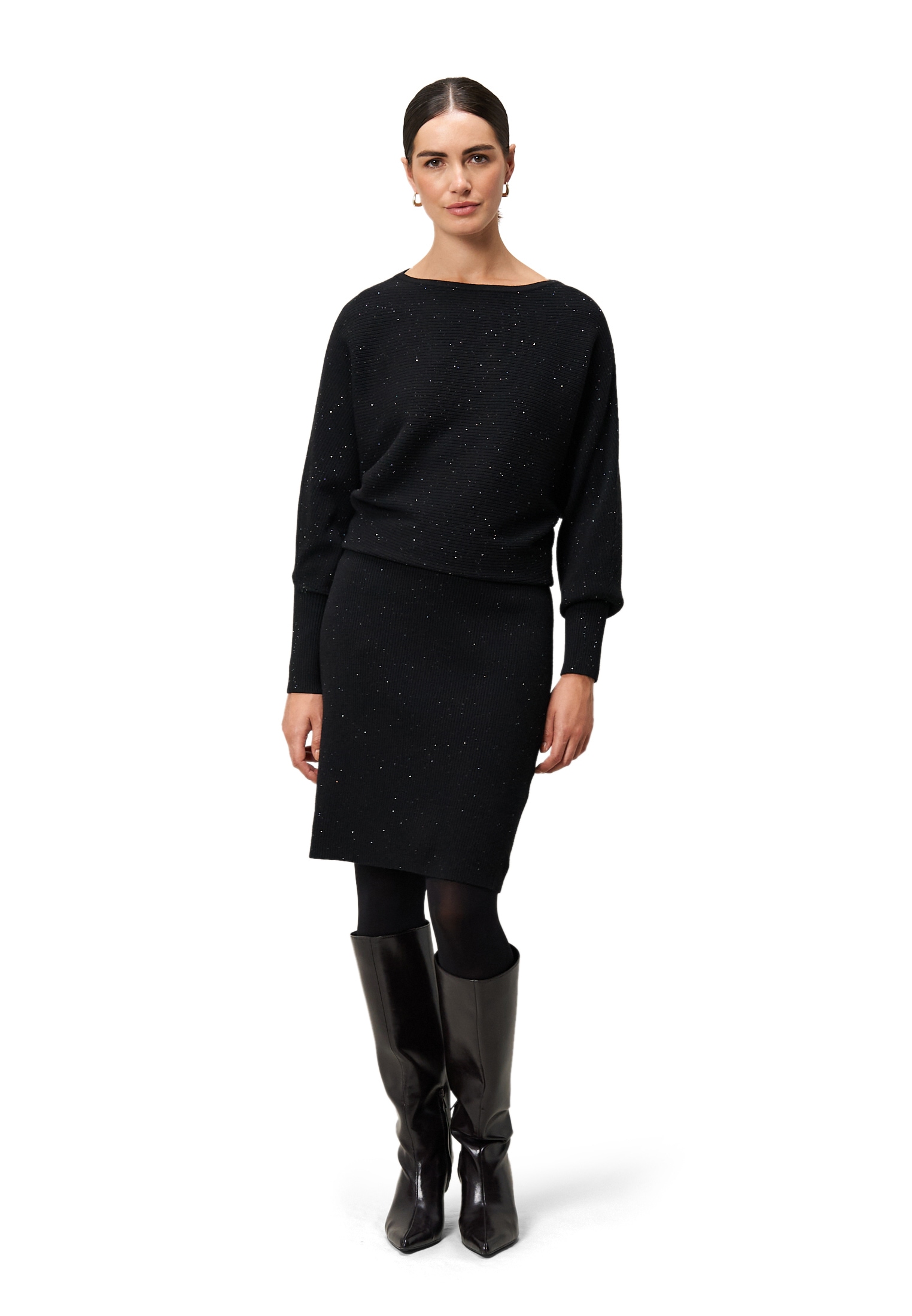 Zero Strickkleid »Damen mit Pailletten« Ohne Tasche Pailletten