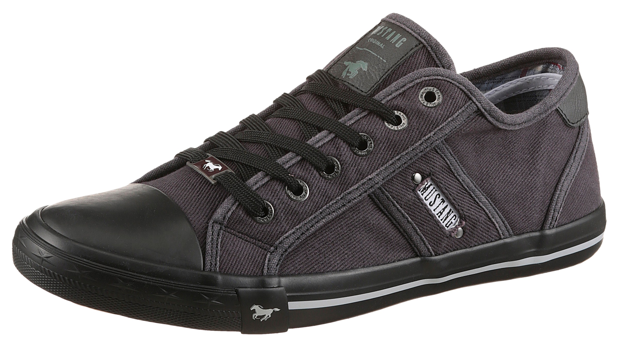 Mustang Shoes Sneaker, mit Mustang Markenlabel, Freizeitschuh, Halbschuh, S günstig online kaufen