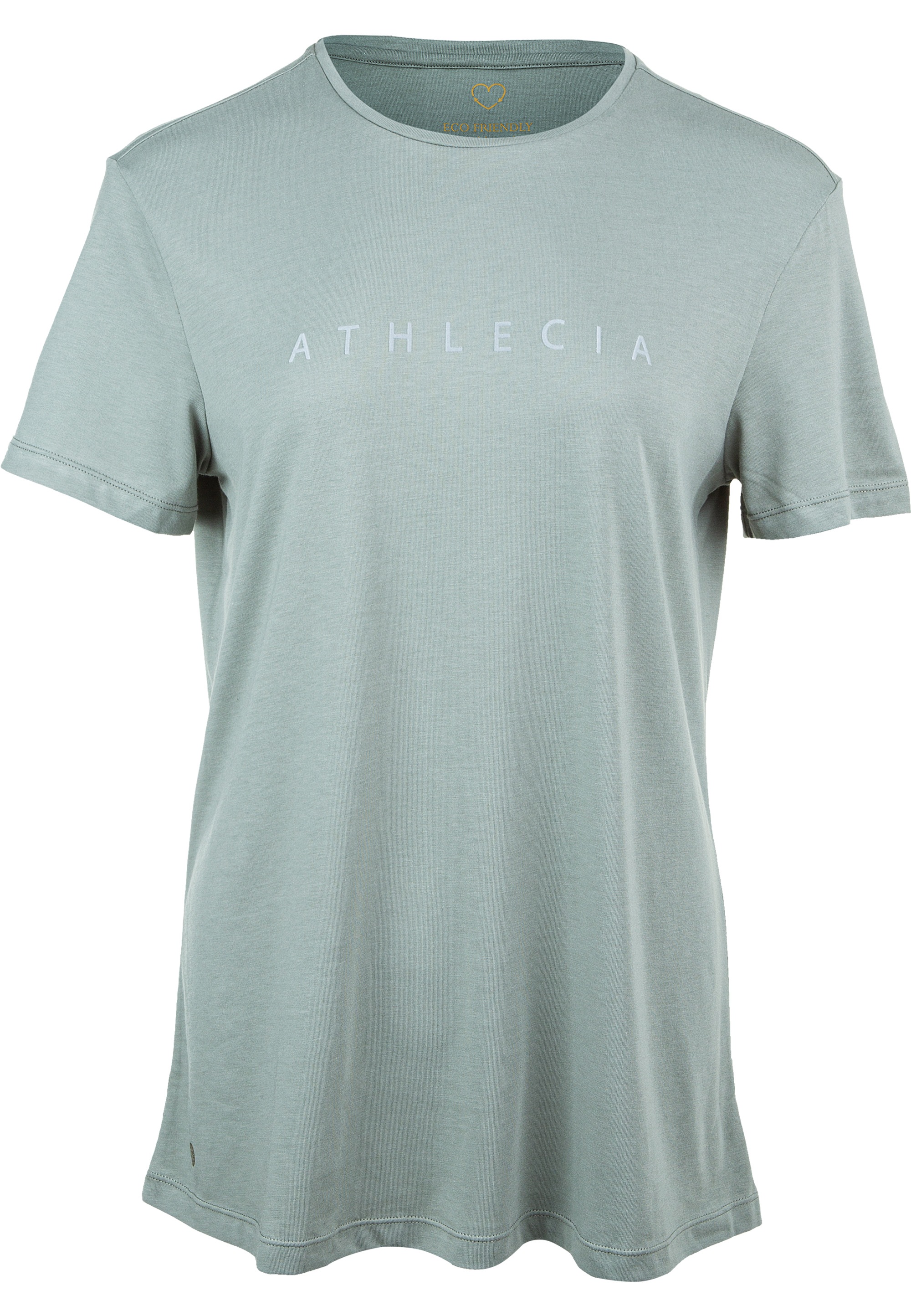 Thumbnail - ATHLECIA Funktionsshirt "KATTY W Slub Tee", (1 tlg.), aus Baumwolle und Recycling-Polyester