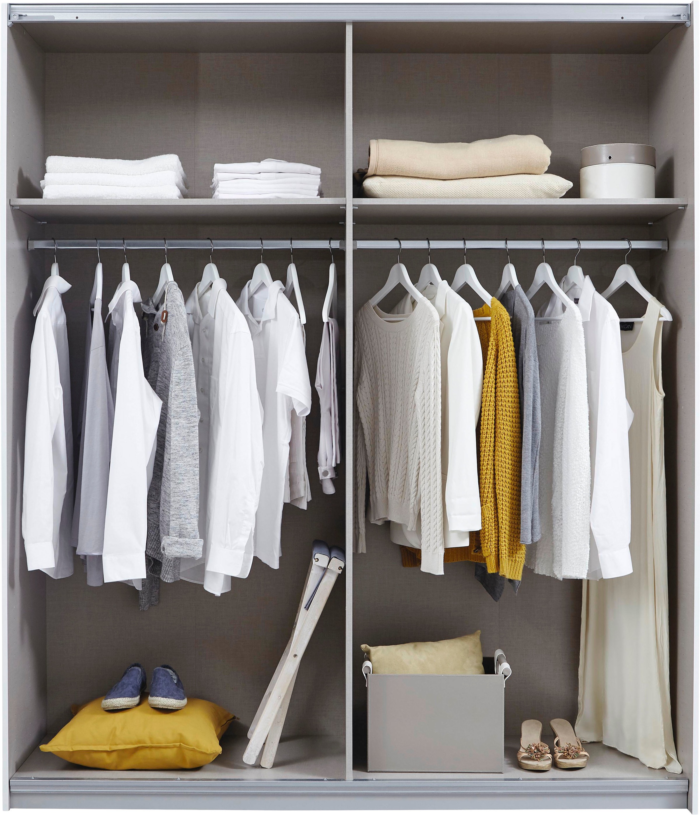 Thumbnail - rauch Schwebetürenschrank "Quadra Kleiderschrank BESTSELLER Schrank Gaderobe", mit Möglichkeit zur individuellen Frontge...