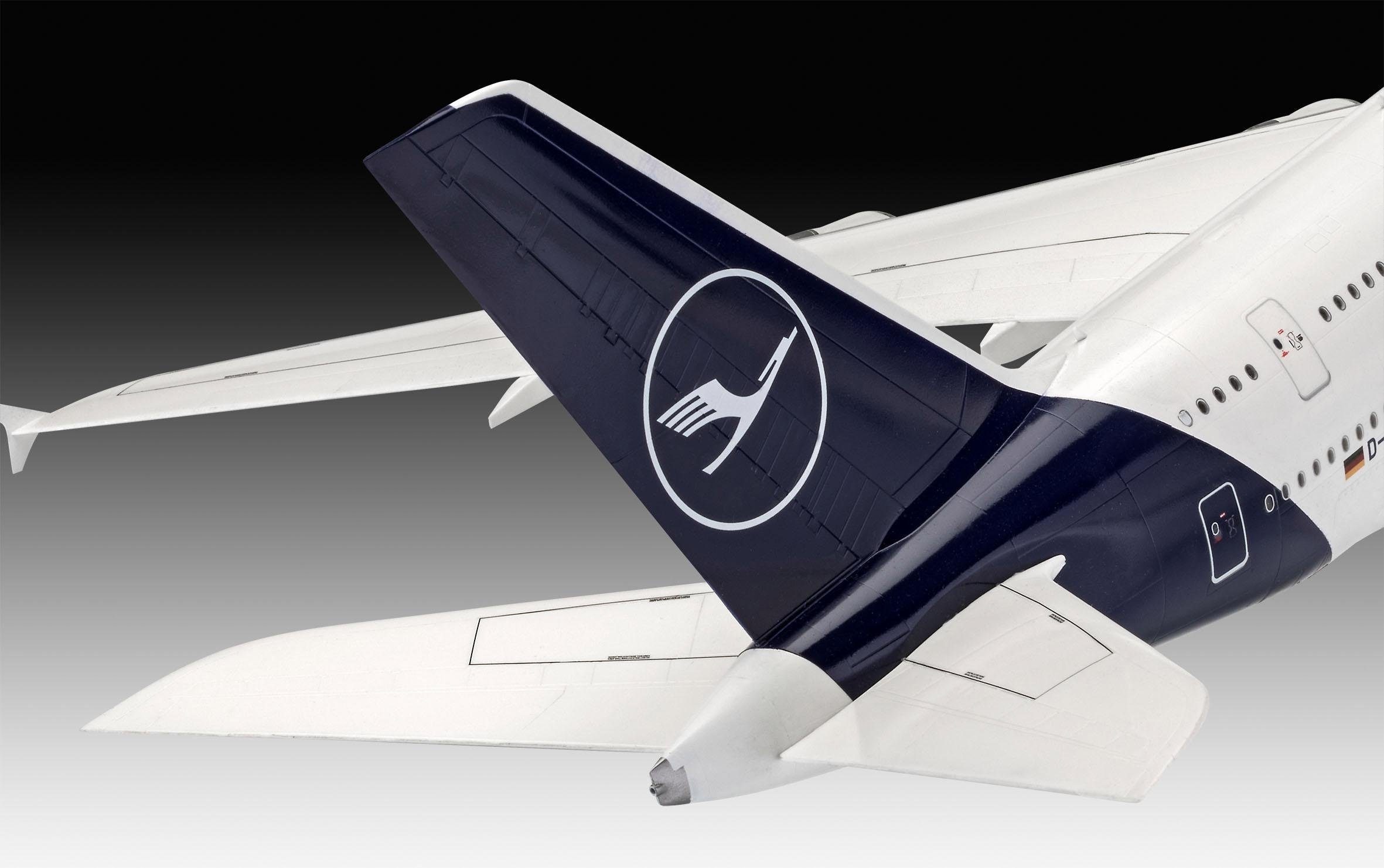 Revell® Modellbausatz »Airbus A380-800 Lufthansa - New Livery«, 1:144, Made in Europe