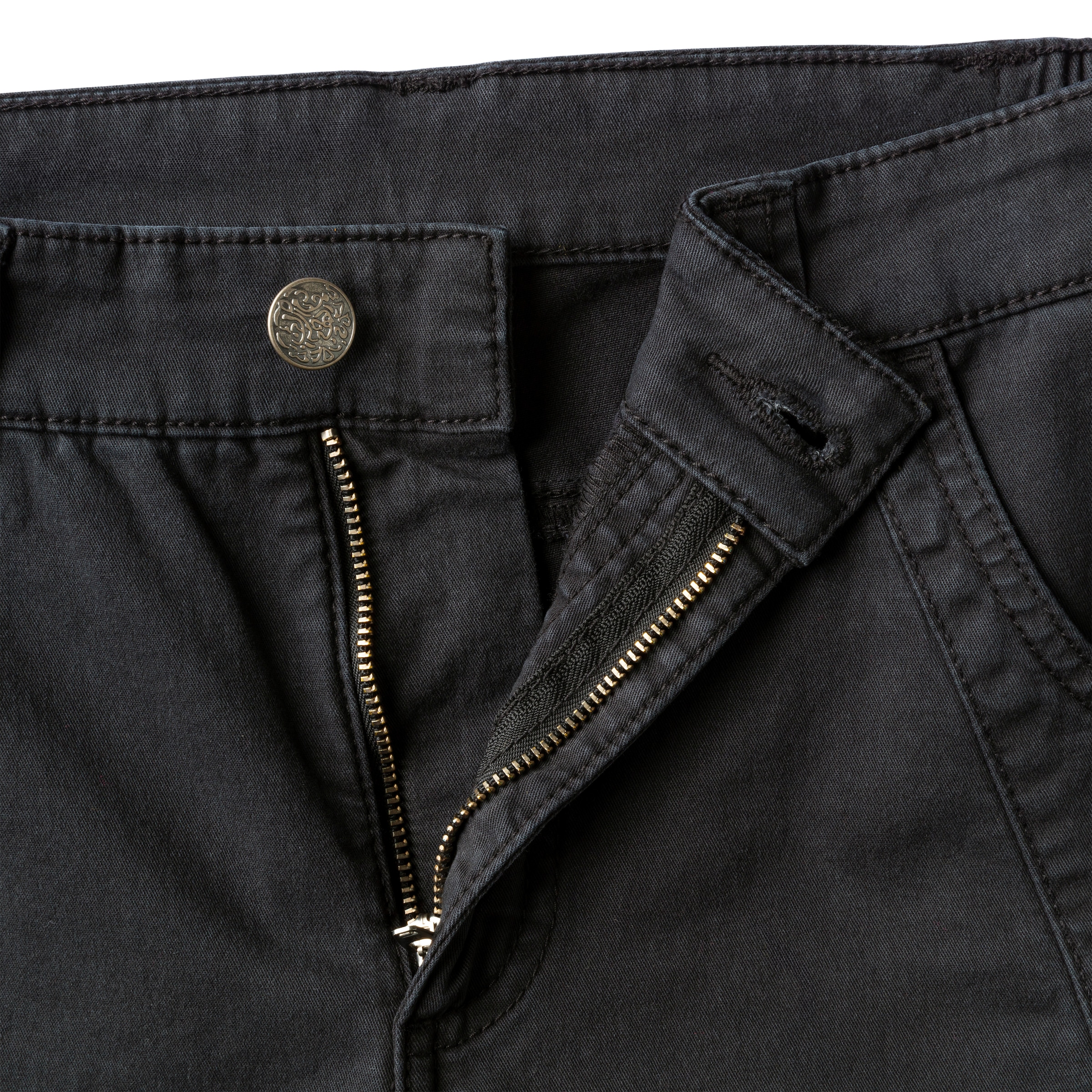 Vivance active Trekkinghose »Cargo Jeans Optik«, Baumwollmix mit Cargo Taschen