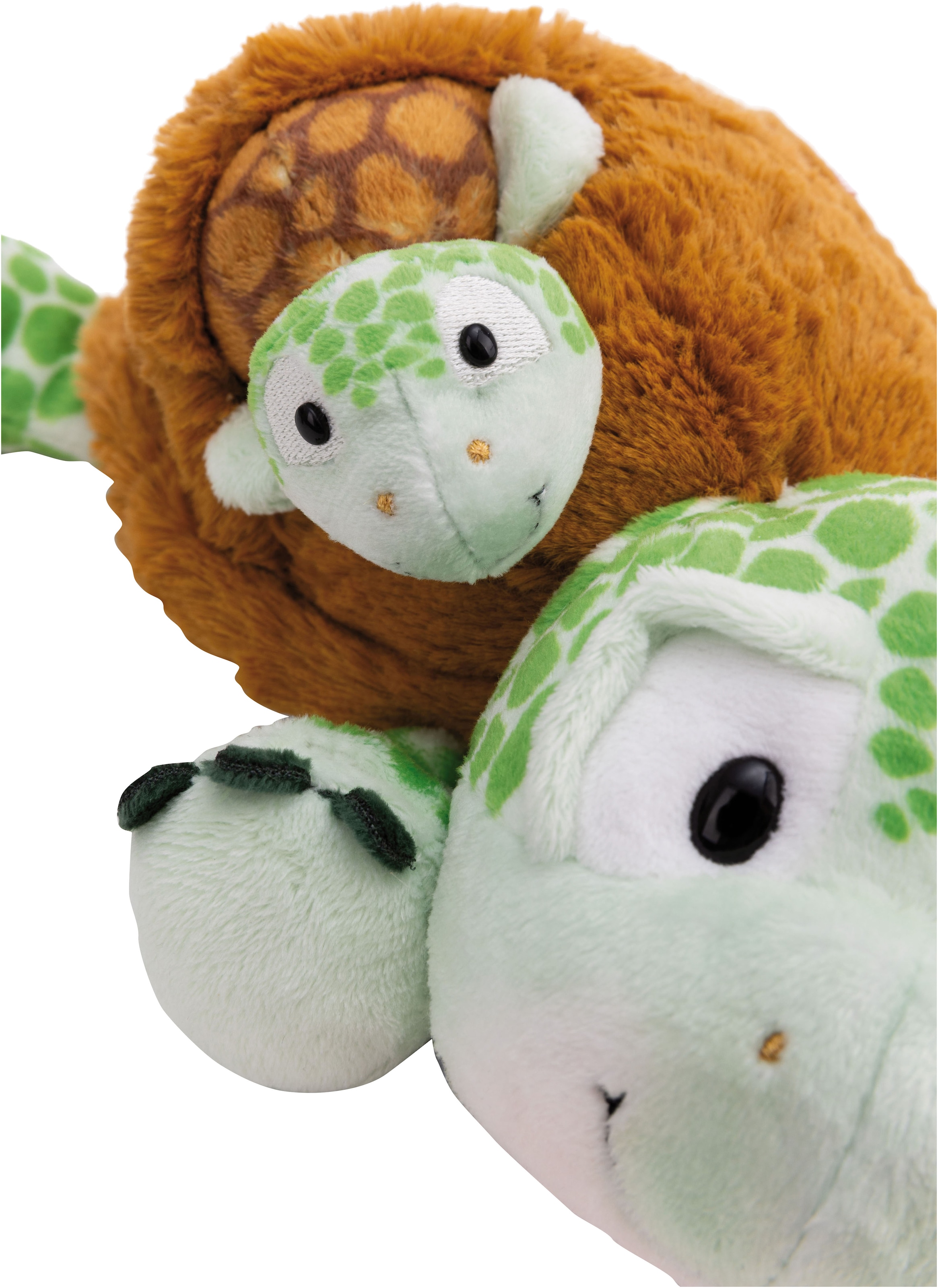 Nici Kuscheltier »Homies, Schildkröte mit Baby, 28cm liegend«