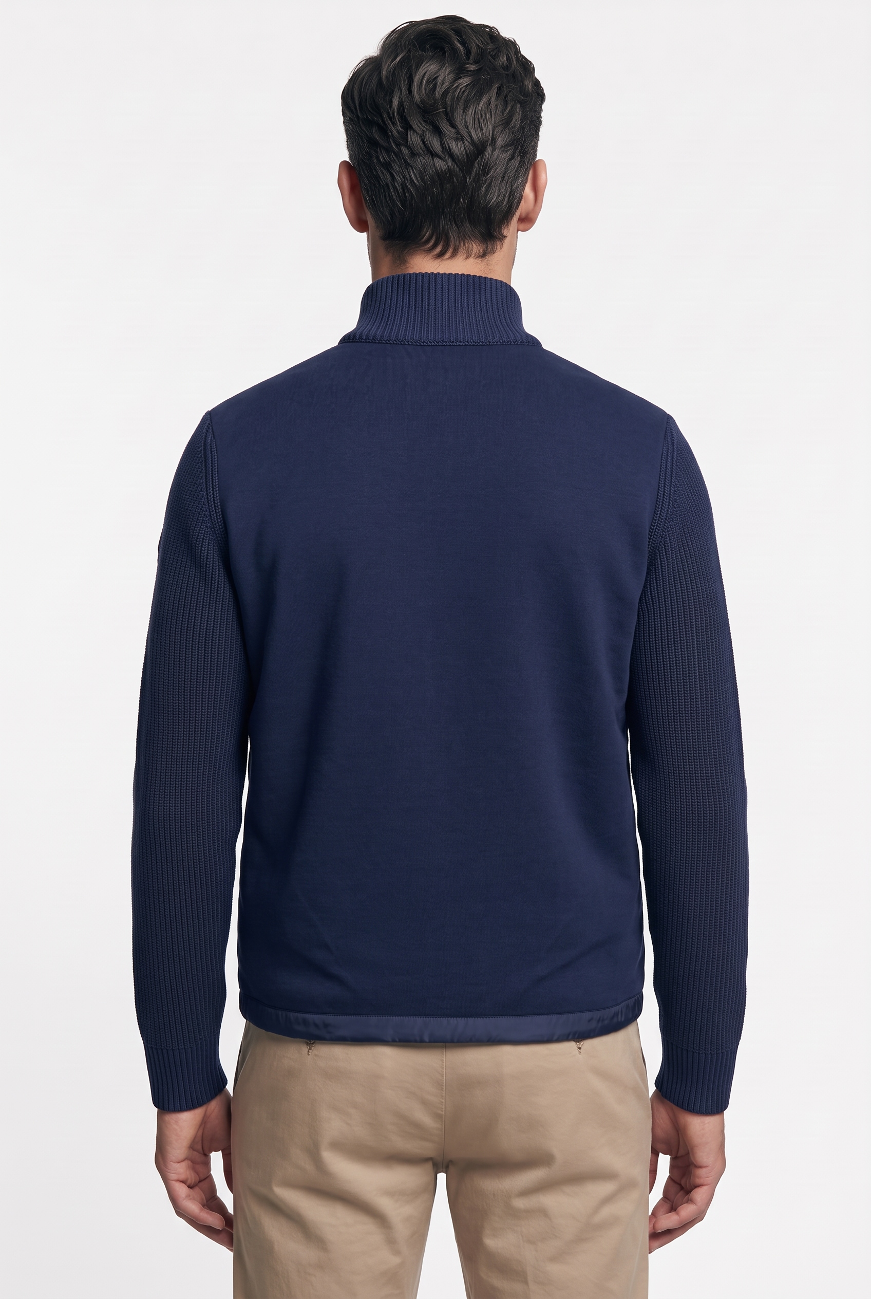 Colmar Hybridjacke Strickärmel, Regular Fit, Zwei-Wege-Reißverschluss