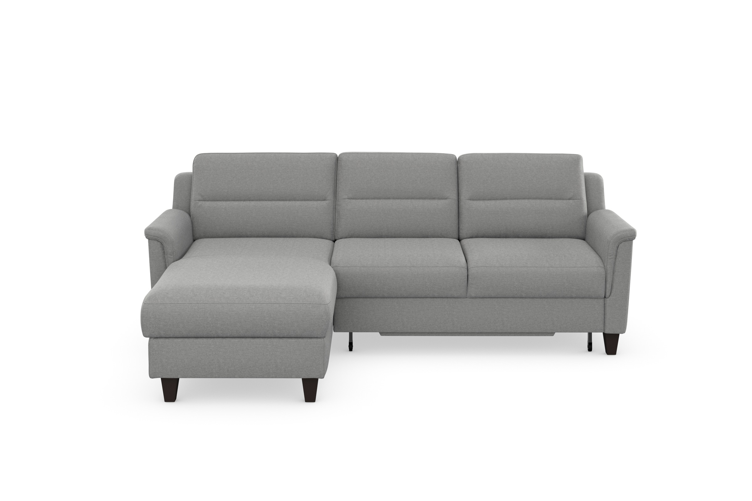 sit&more Ecksofa »Farö L-Form«, inklusive Federkern, wahlweise mit Bettfunktion und Bettkasten