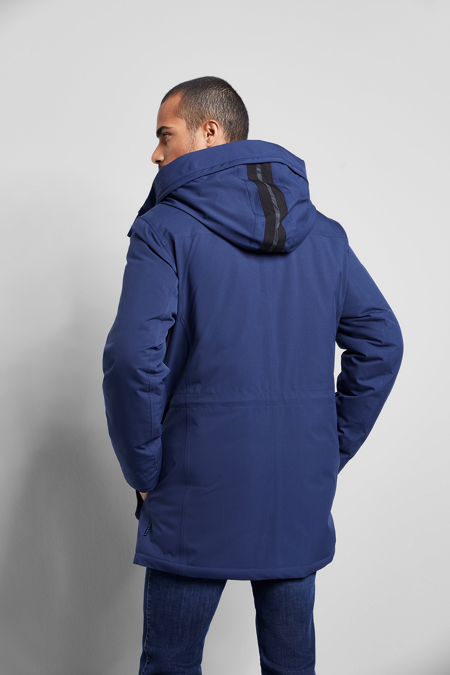 bugatti Regenjacke, mit Kapuze, mit Futter aus recycelter Watte günstig online kaufen