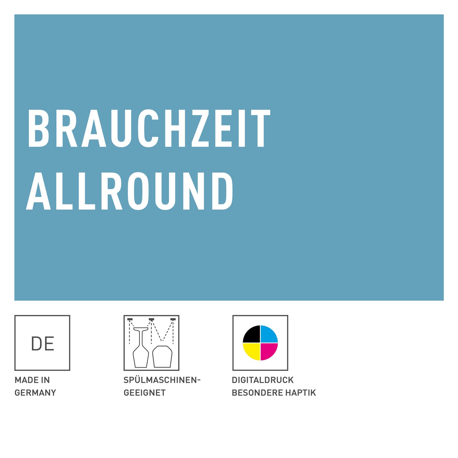 Ritzenhoff Bierglas »Allroundglas Brauchzeit 630 ml 2er Set transparent«