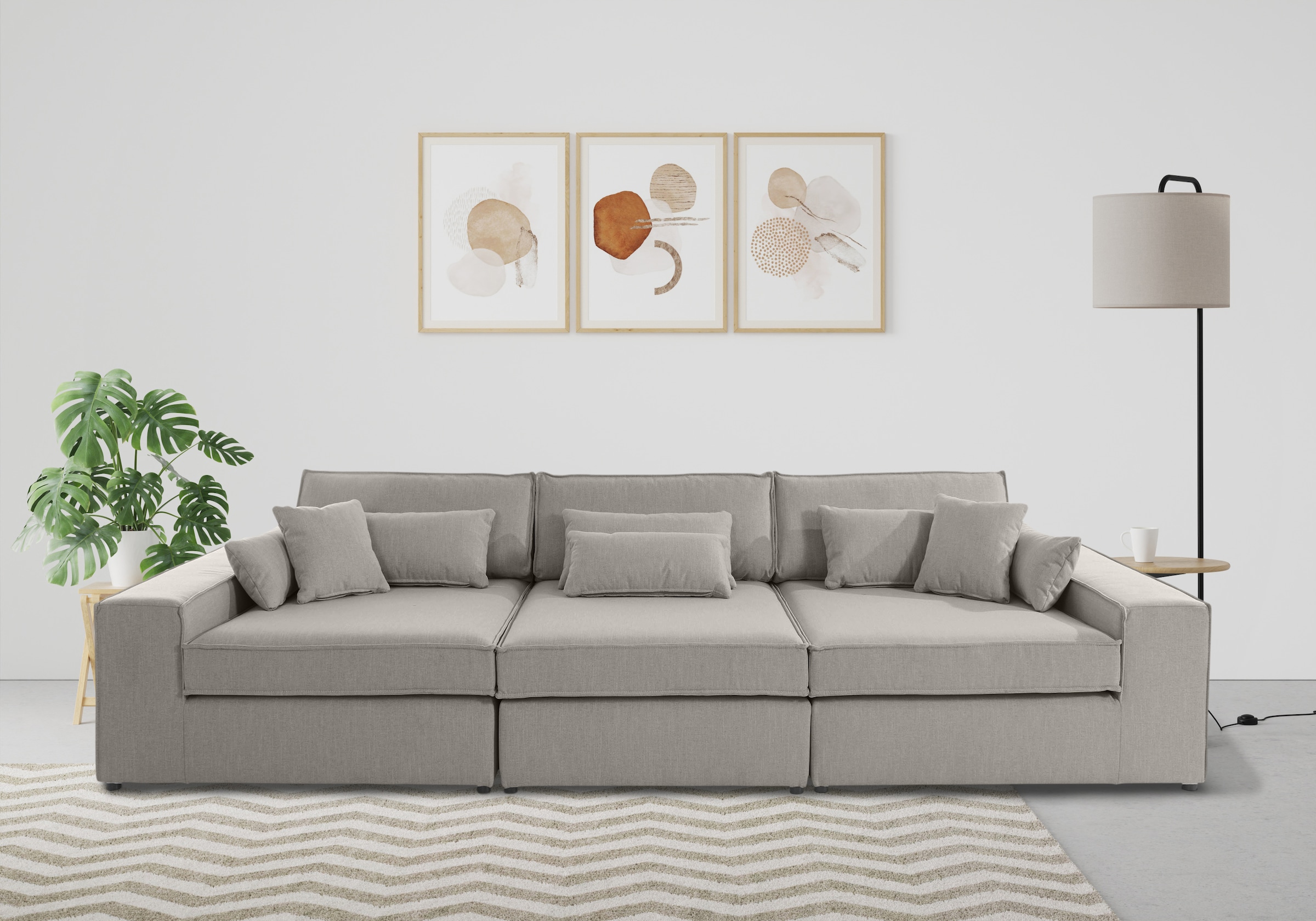 OTTO home 3-Sitzer "Enid" 3 Teile, bestehend aus Modulen, in vielen Bezügen günstig online kaufen