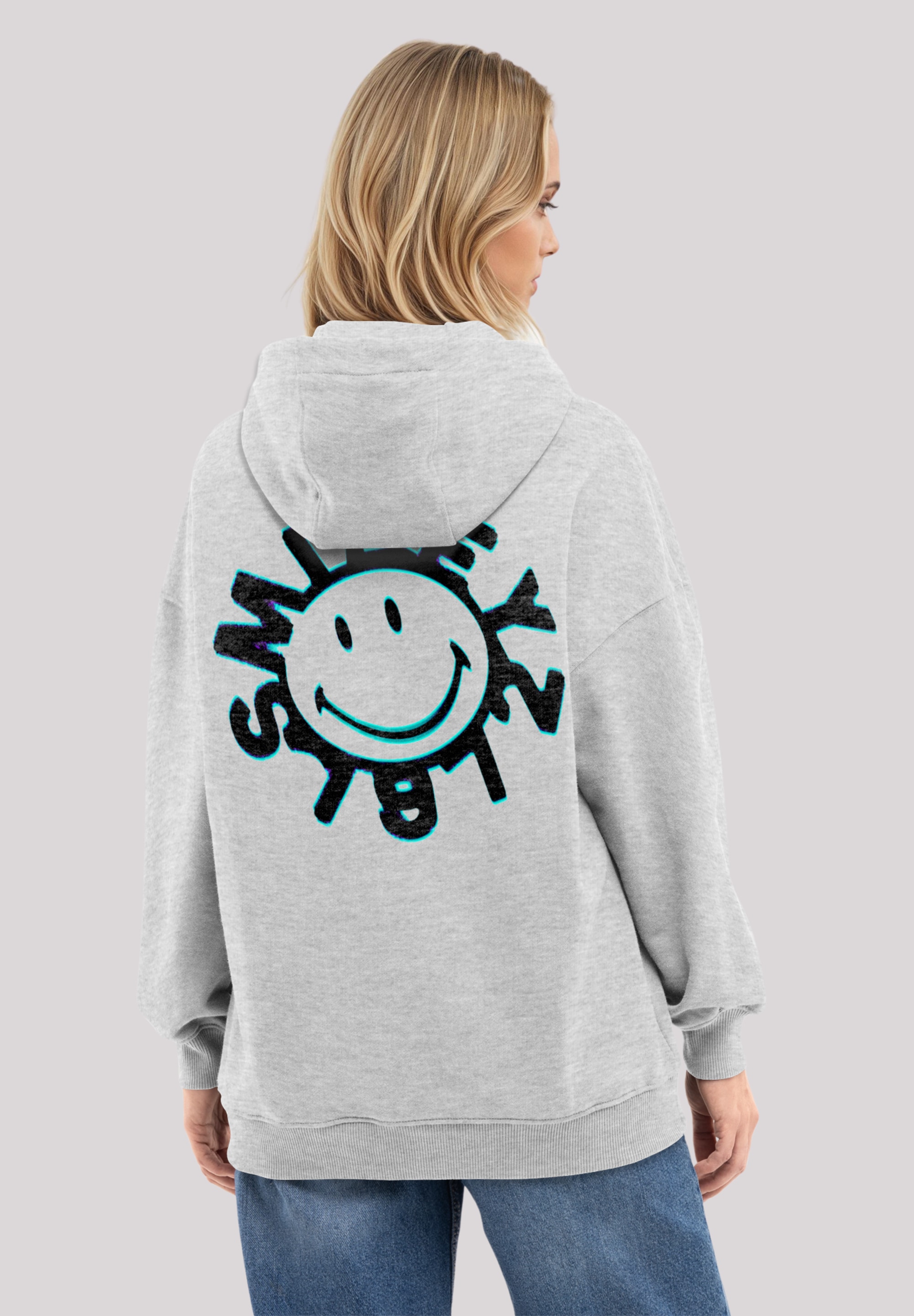 F4NT4STIC Kapuzenpullover »Smiley Future Forecast«, Premium Qualität