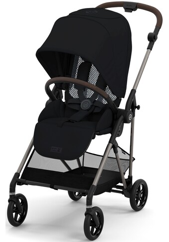 Kinder-Buggy »Melio, moon black«, 15 kg