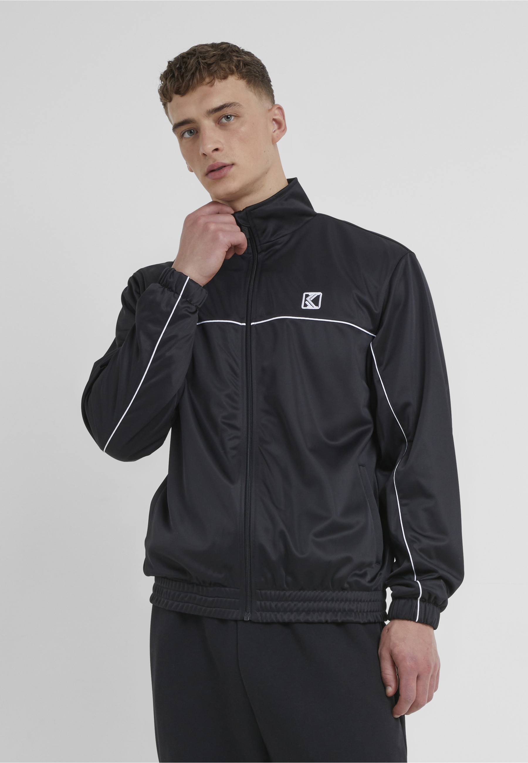 Karl Kani Collegejacke »Karl Kani Karl Kani Og Trackjacket« 1 Stk. tlg. ohne Kapuze