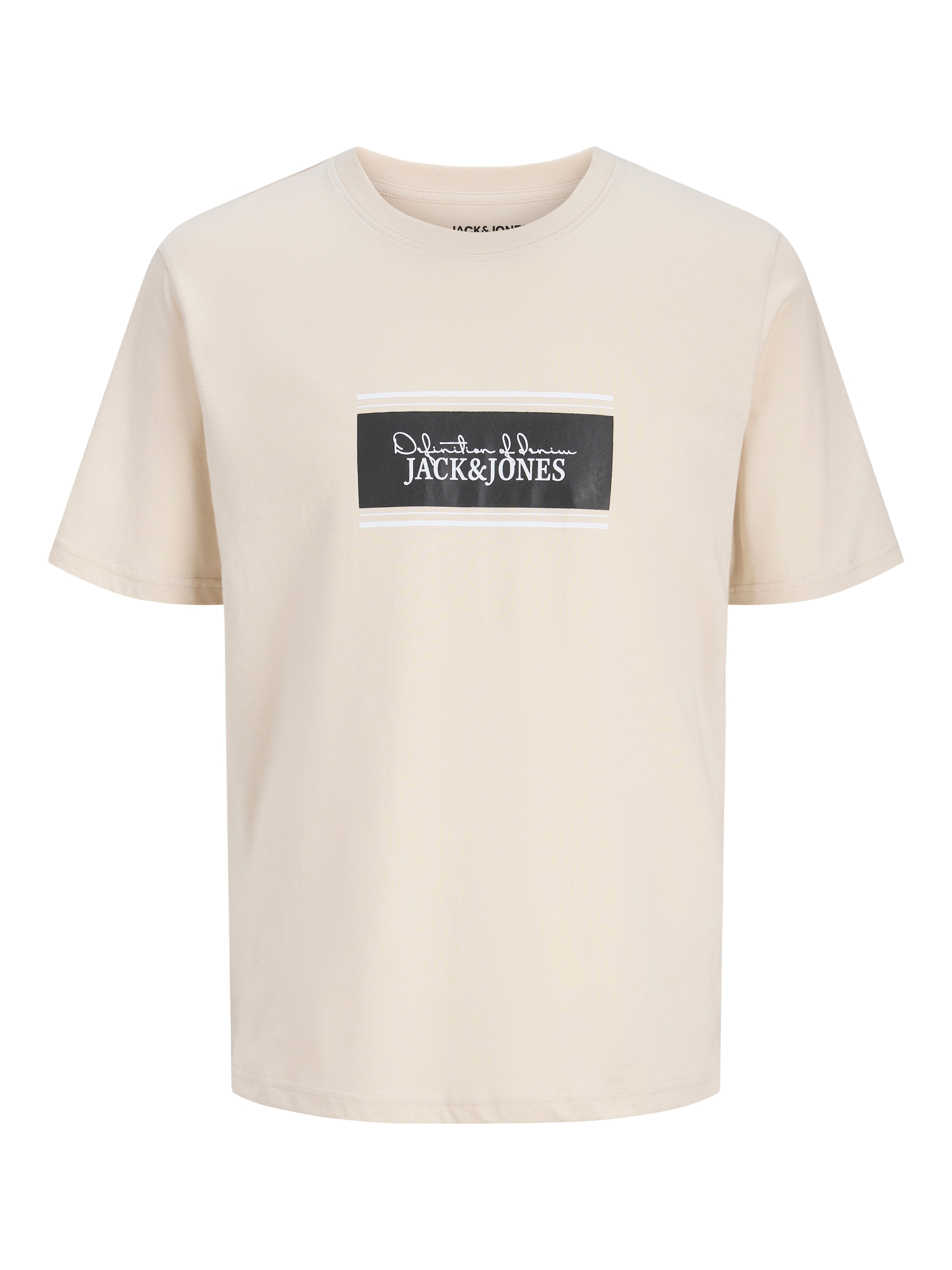 Jack & Jones PlusSize 1100000002199 »JJBUSTER TEE SS CREW NECK BTS SN PLS« Baumwolle, regular fit