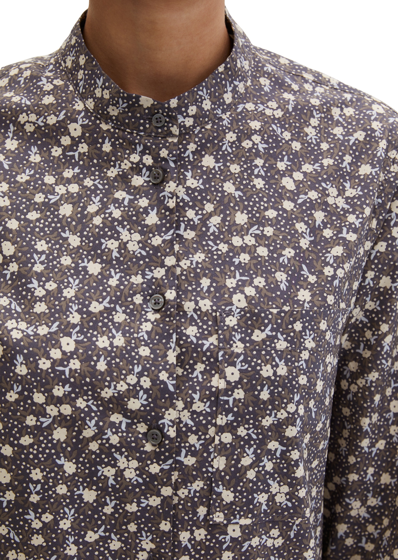 Marc O'Polo Hemdblusenkleid »aus Papertouch-Popeline«