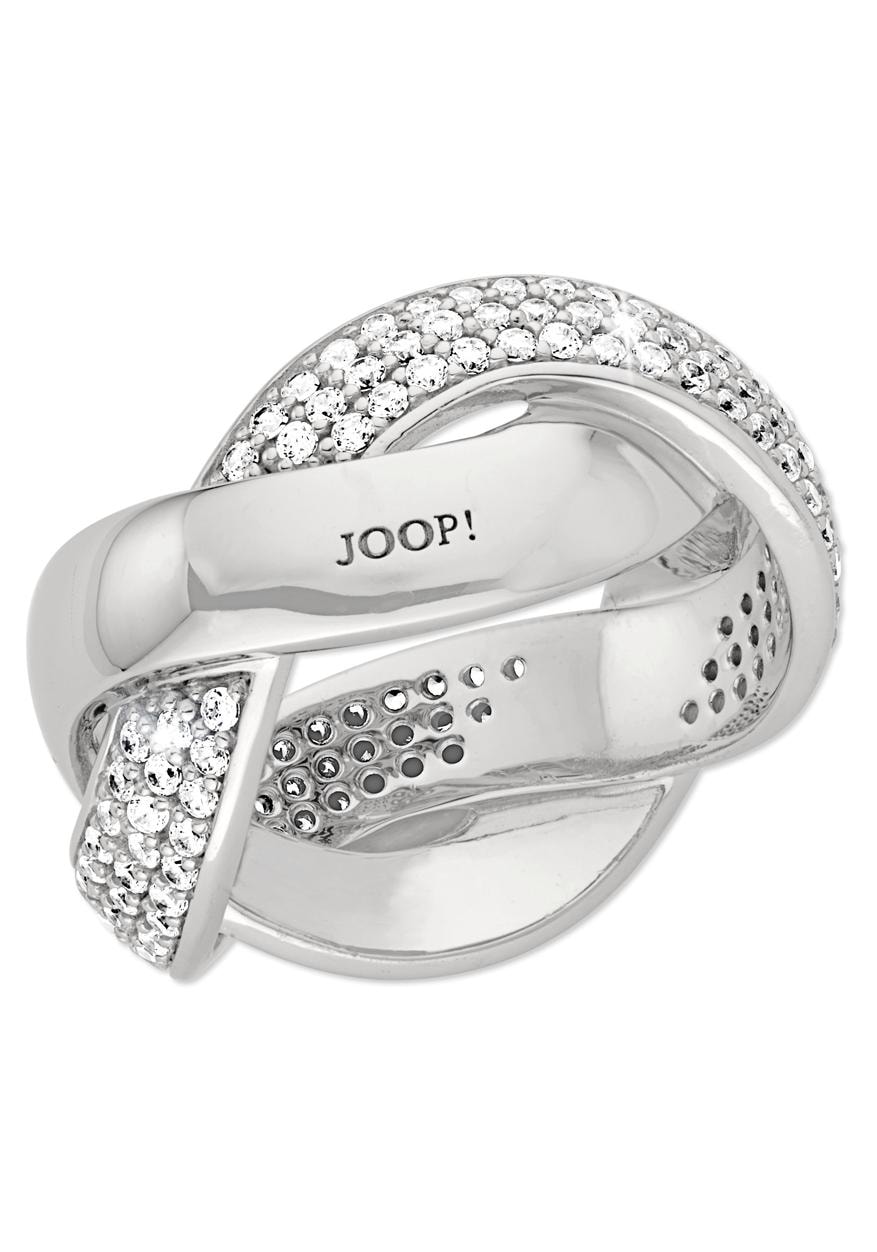 Joop! Silberring »2023505, 2023506, 2023507, 2023508«, mit Zirkonia für  kaufen | BAUR