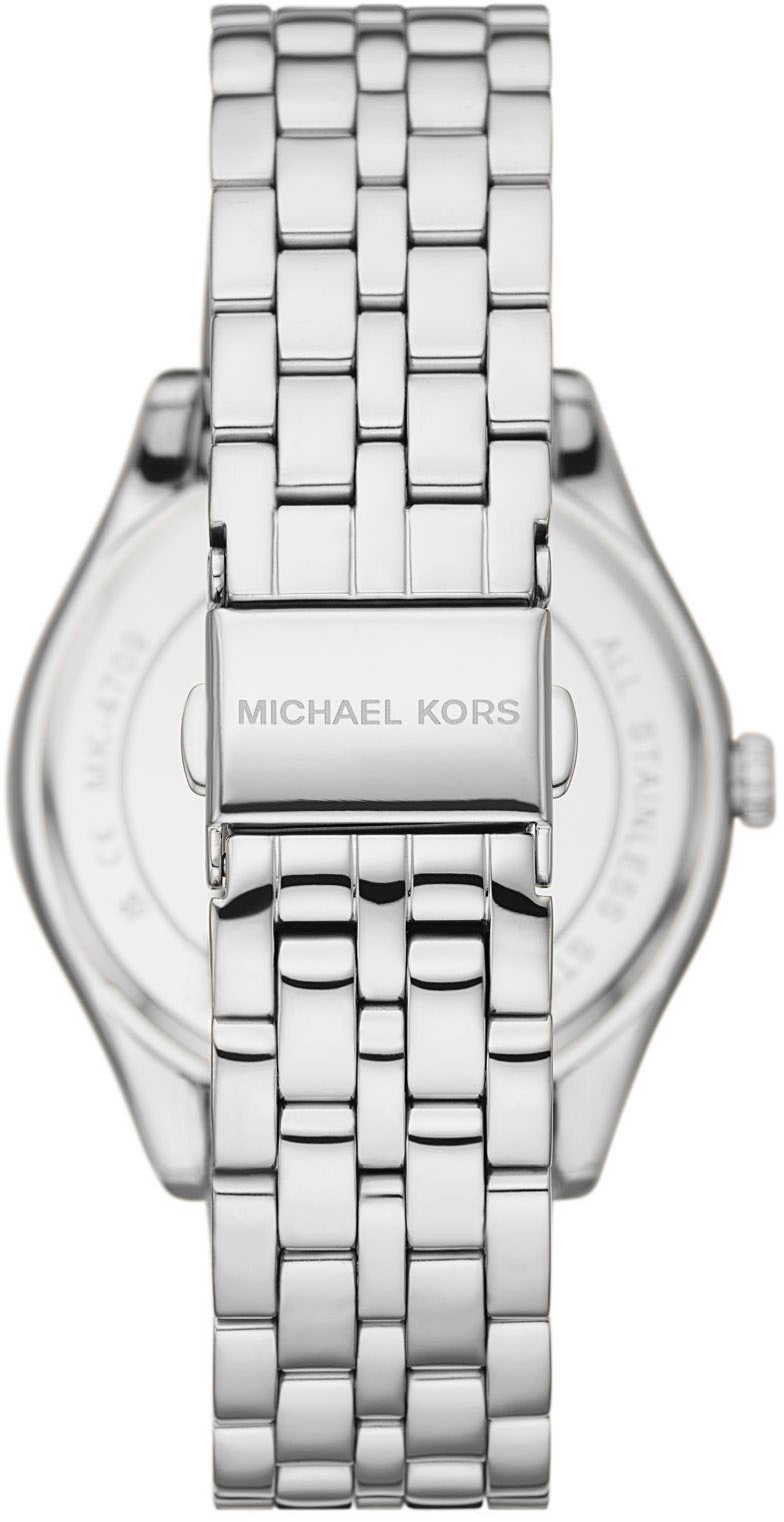 MICHAEL KORS Quarzuhr »HARLOWE«, Armbanduhr, Damenuhr, analog, Edelstahlarmband