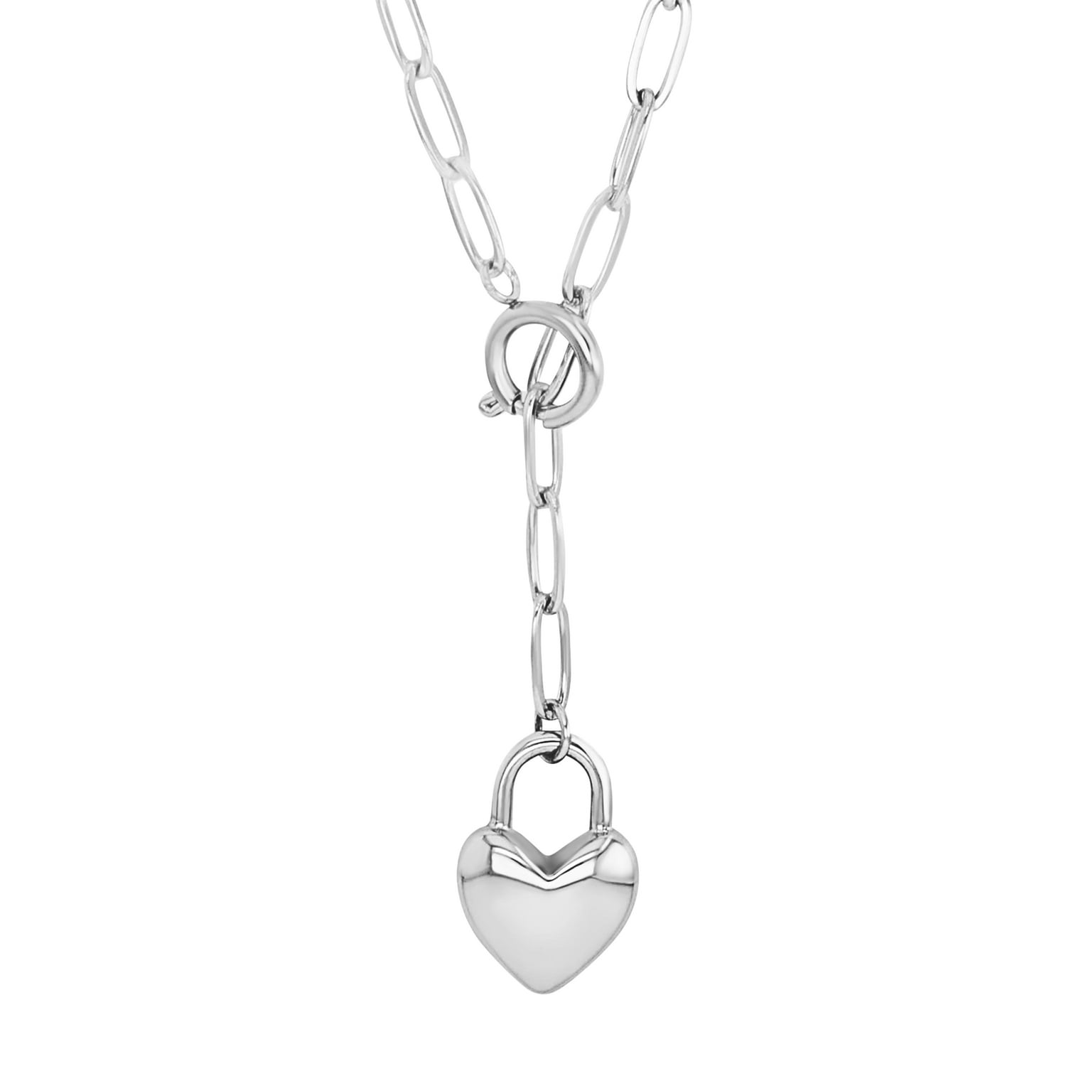 TOM TAILOR Kette mit Anhänger »Schmuck Geschenk Edelstahl Y-Kette Herz«