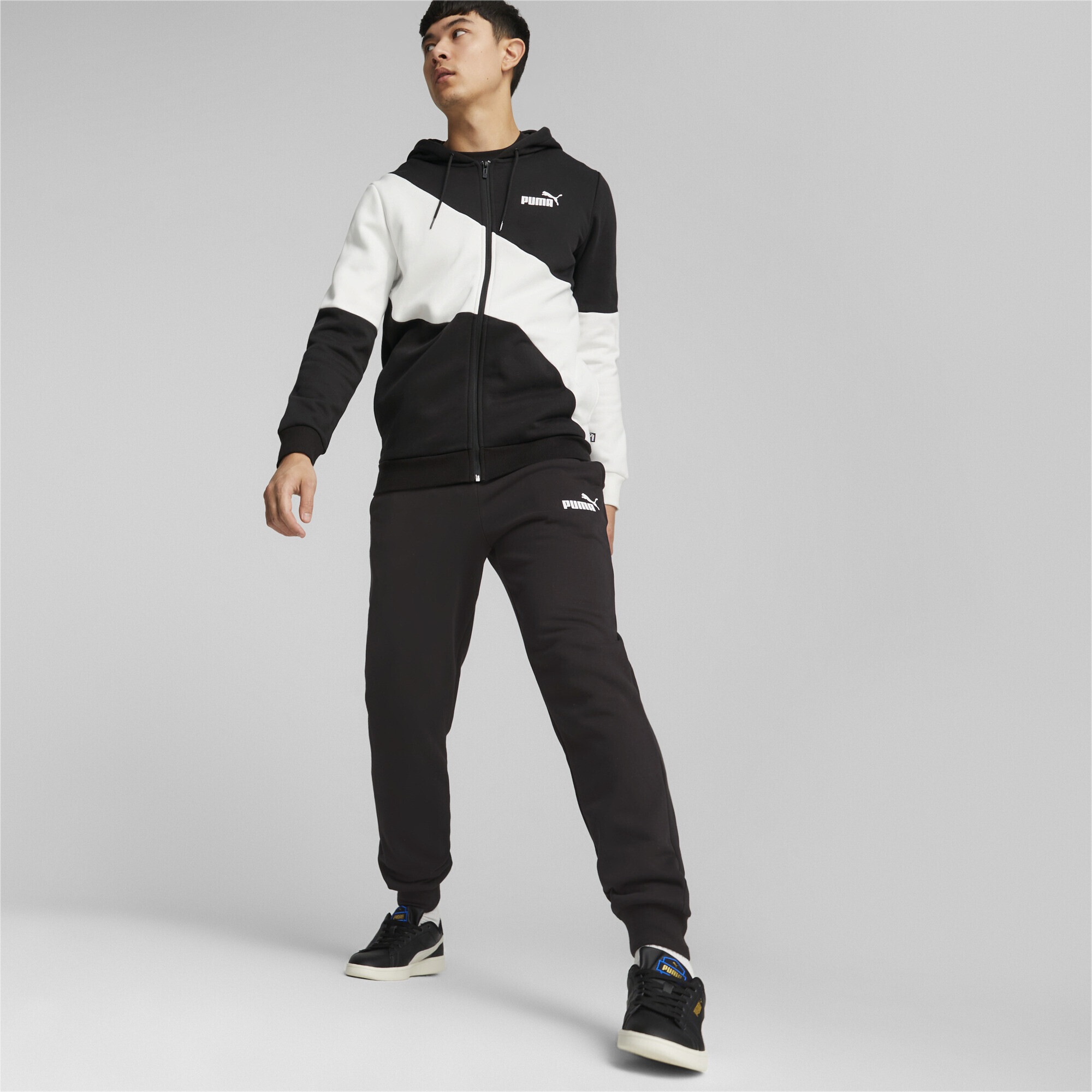 PUMA Jogginganzug »Trainingsanzug mit Kapuze Herren«