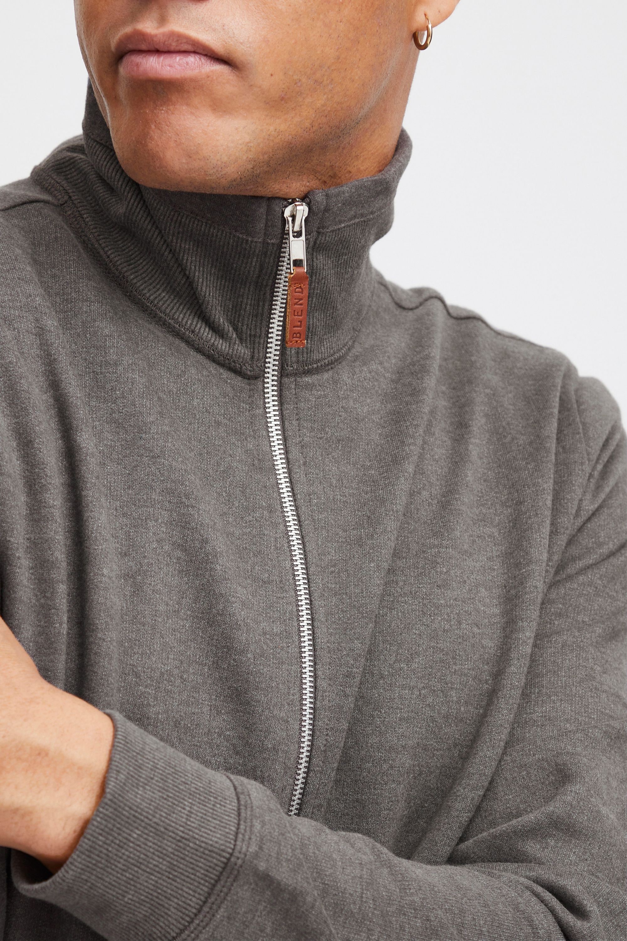Blend Kapuzenpullover »BHAlio« Sweatshirtjacke mit zwei Eingriffstaschen