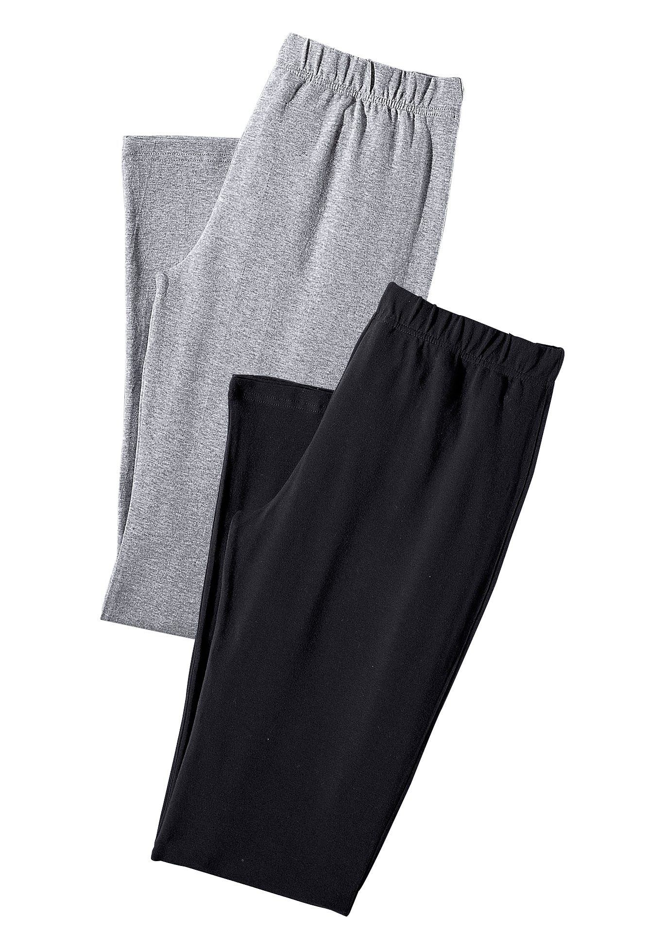 Vivance active Leggings, (2er-Pack), mit Gummibund, Loungewear