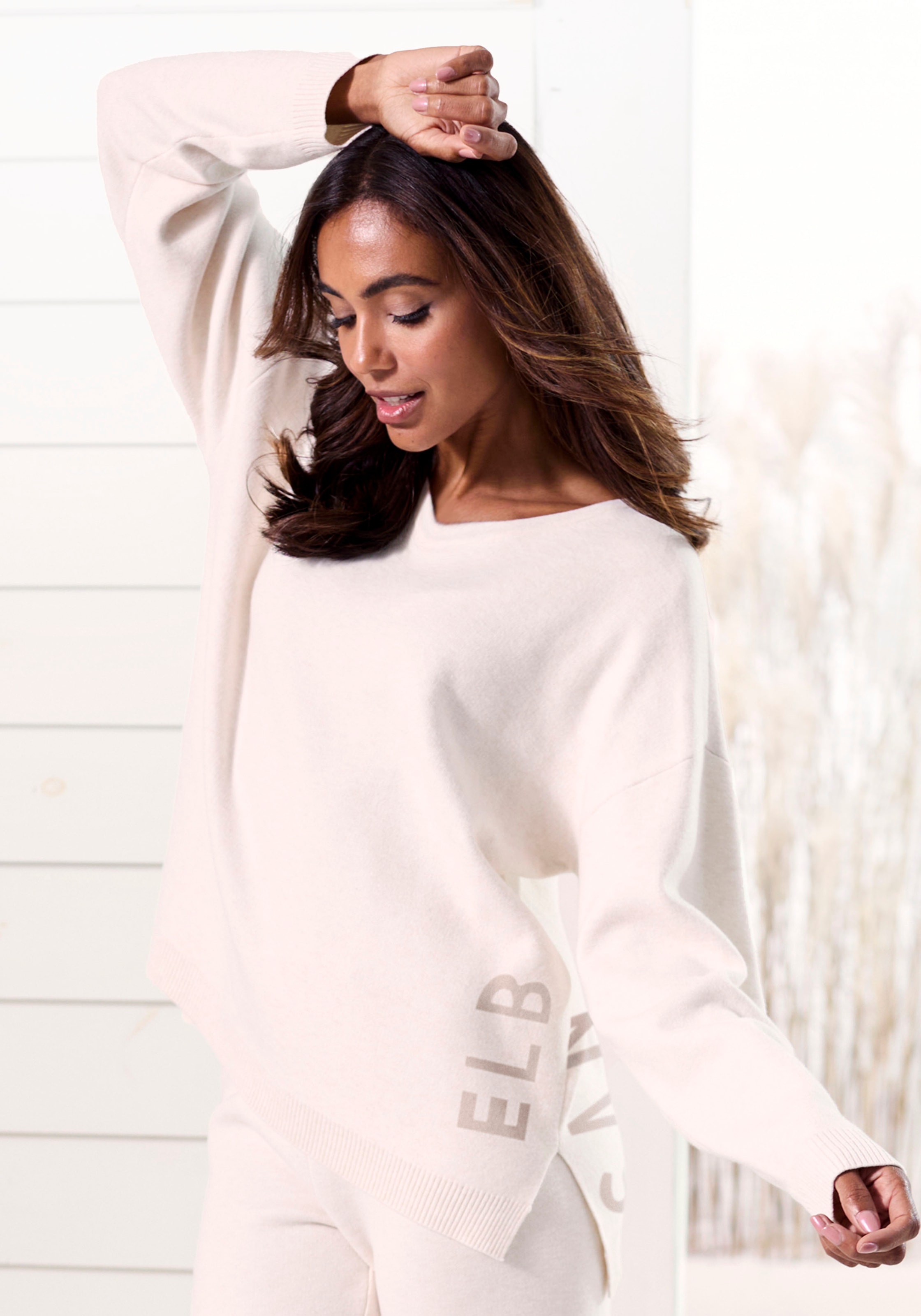 Elbsand Sweater, aus hochwertigen Strick