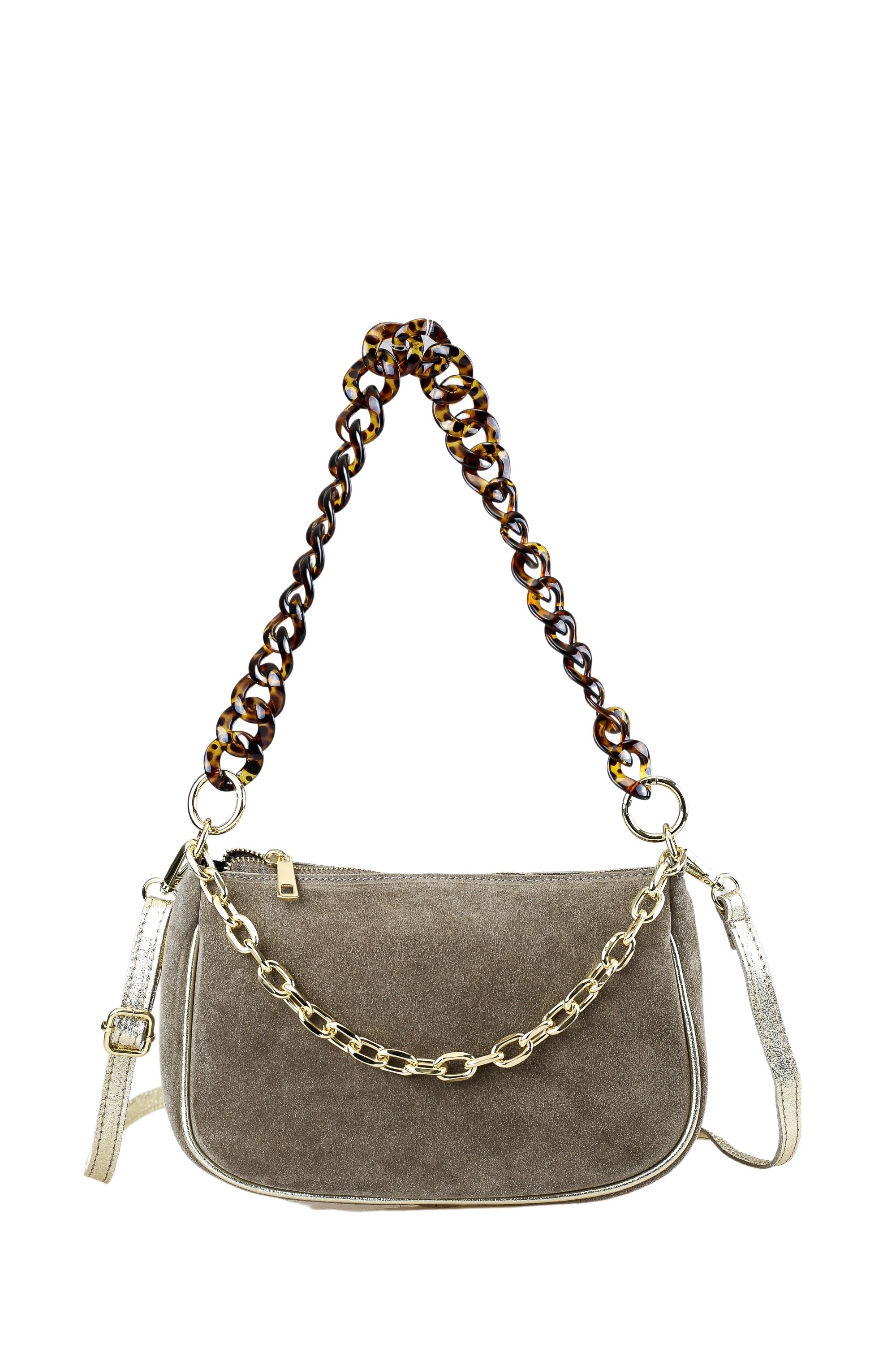 COLLEZIONE ALESSANDRO Schultertasche »Heidi«, aus Rindsleder, 3 Tragevarianten