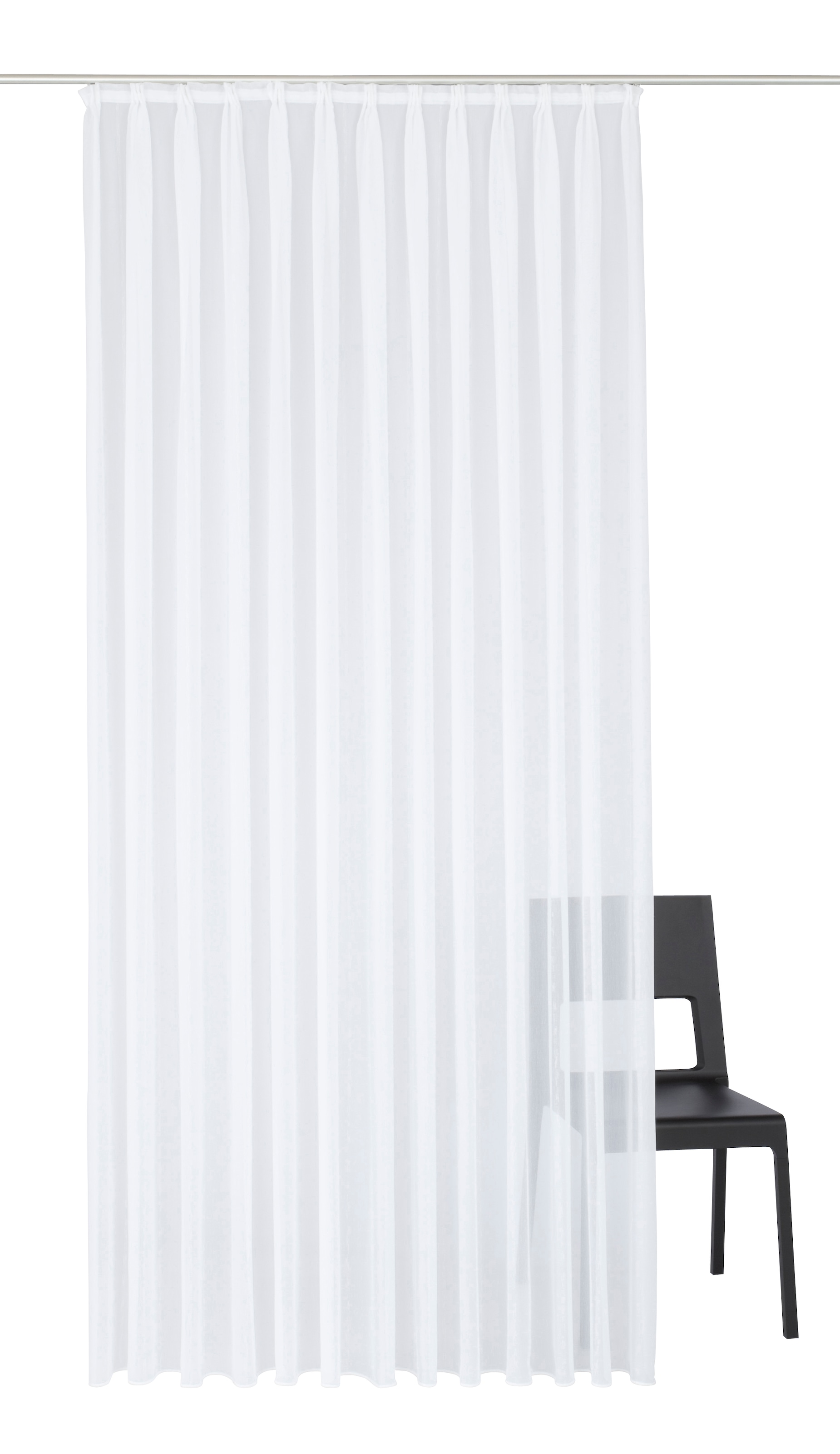 Wirth Gardine "Charlotte" Faltenband 1 Stk. tlg. Fertig-Store mit FB 1:3 na günstig online kaufen