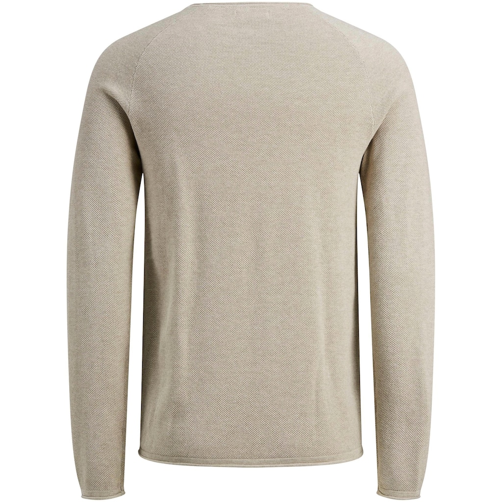 Jack & Jones Rundhalspullover »HILL KNIT«