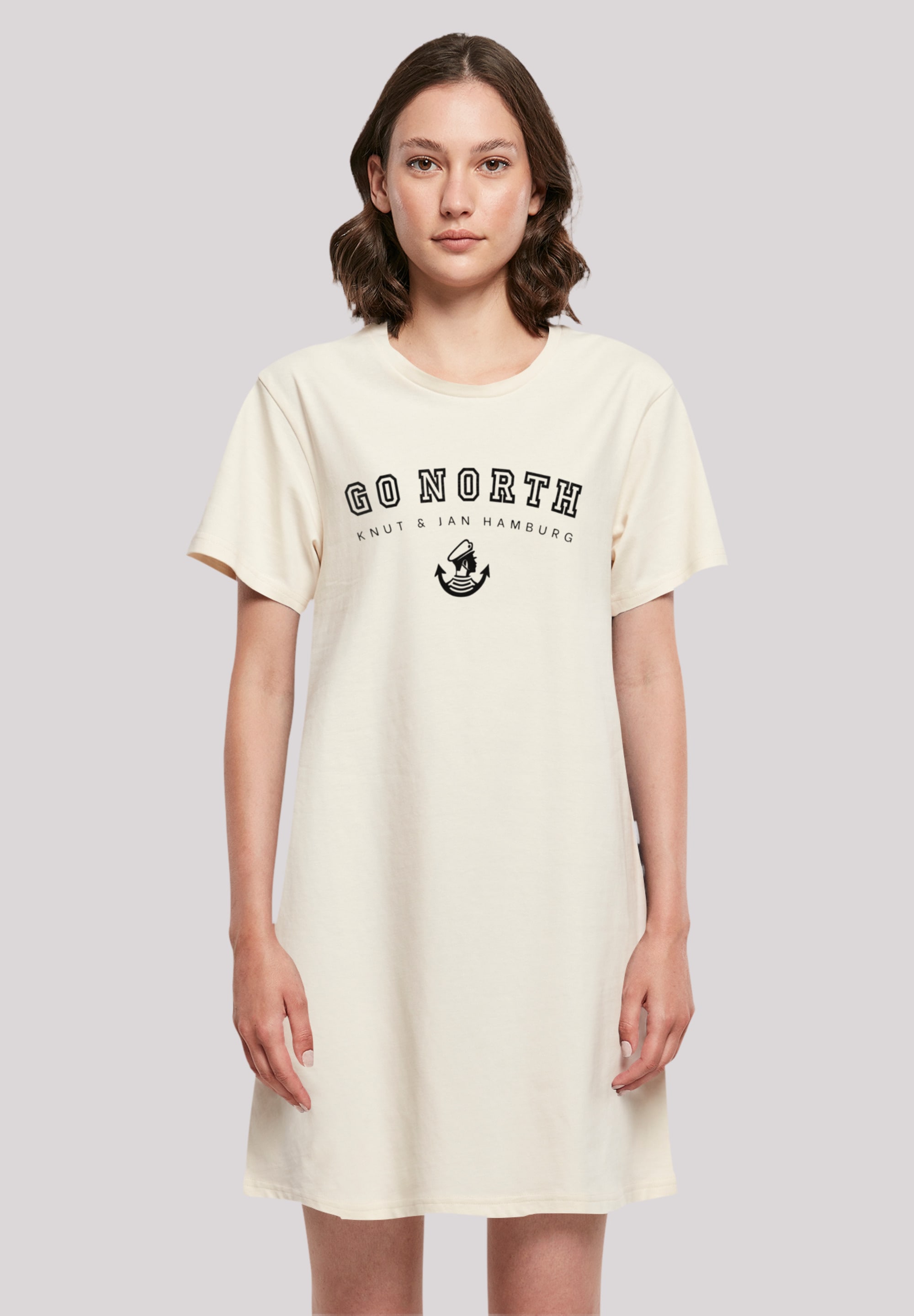 Shirtkleid »Go North Knut & Jan Hamburg«, Print